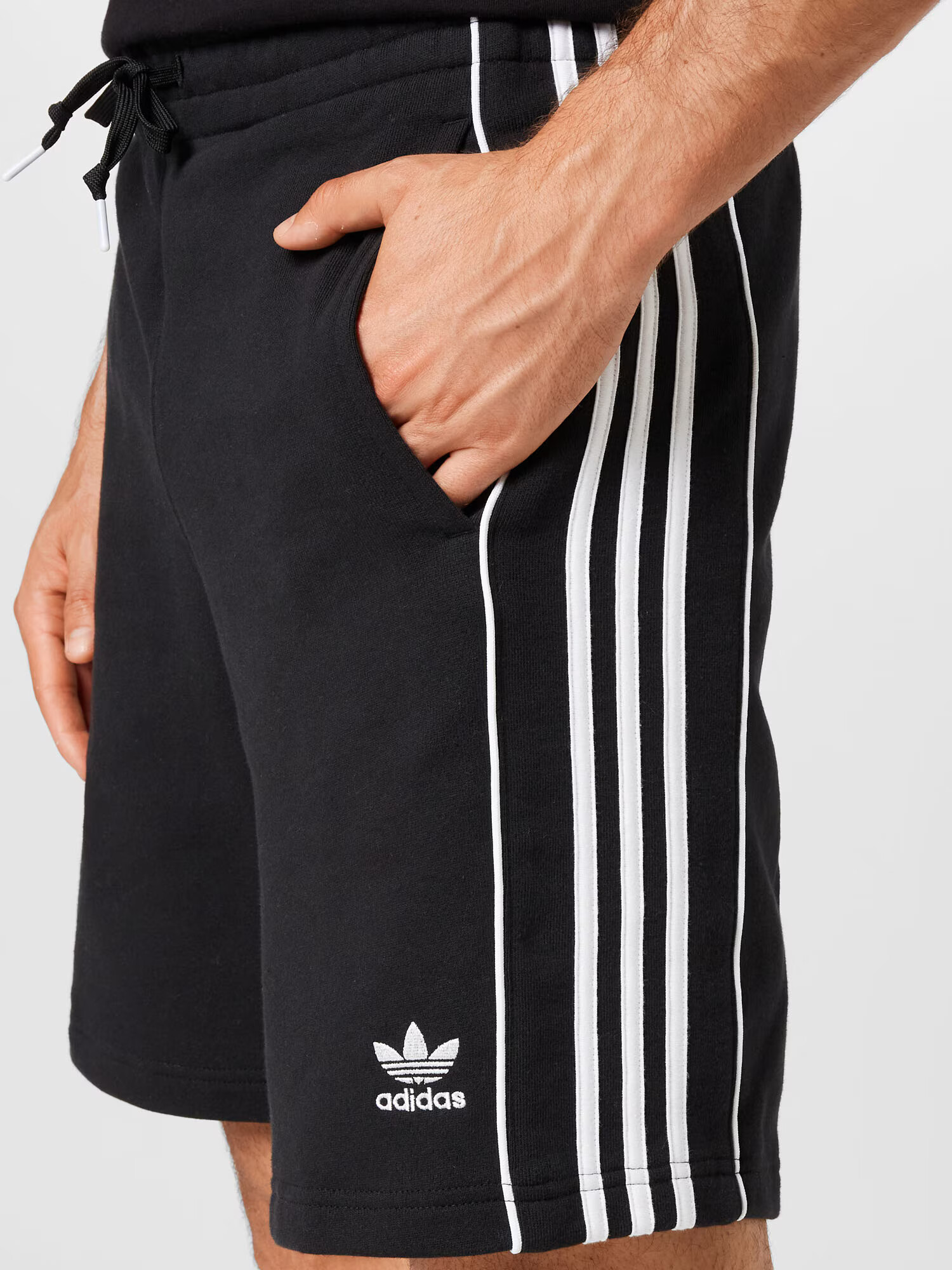 ADIDAS ORIGINALS Pantaloni 'Rekive' negru / alb - Pled.ro