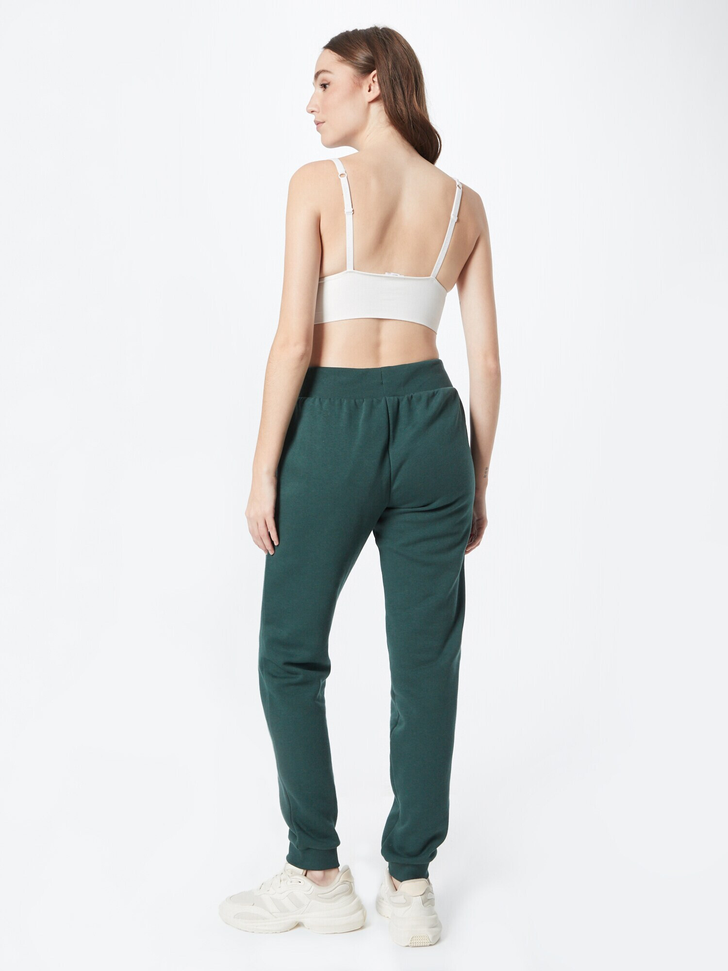 ADIDAS ORIGINALS Pantaloni 'Track' verde smarald / alb - Pled.ro