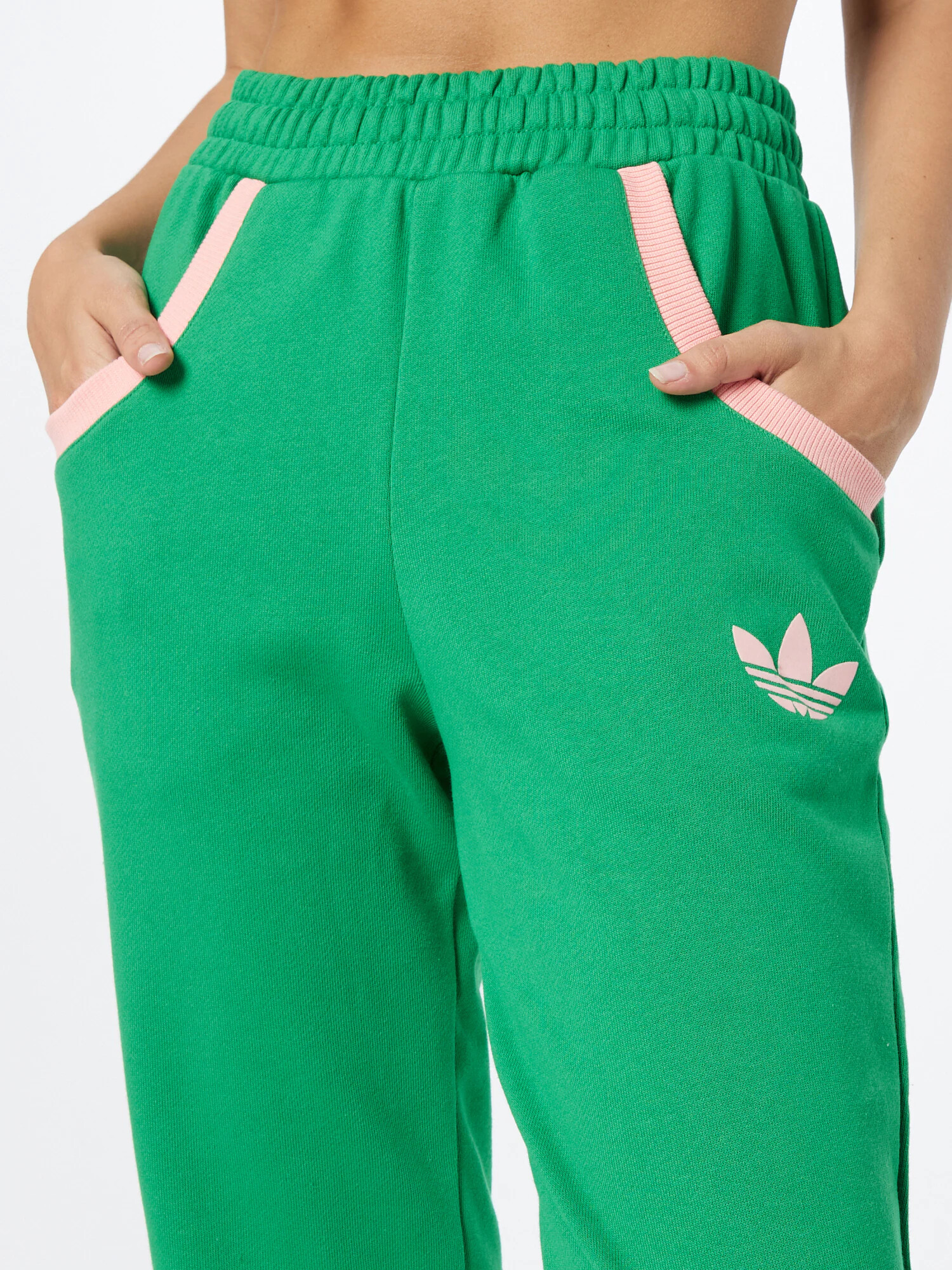 ADIDAS ORIGINALS Pantaloni verde deschis / roz - Pled.ro