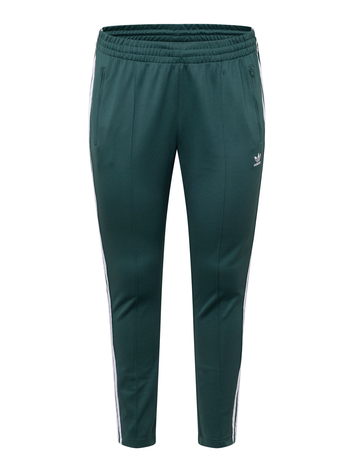 ADIDAS ORIGINALS Pantaloni verde închis / alb - Pled.ro