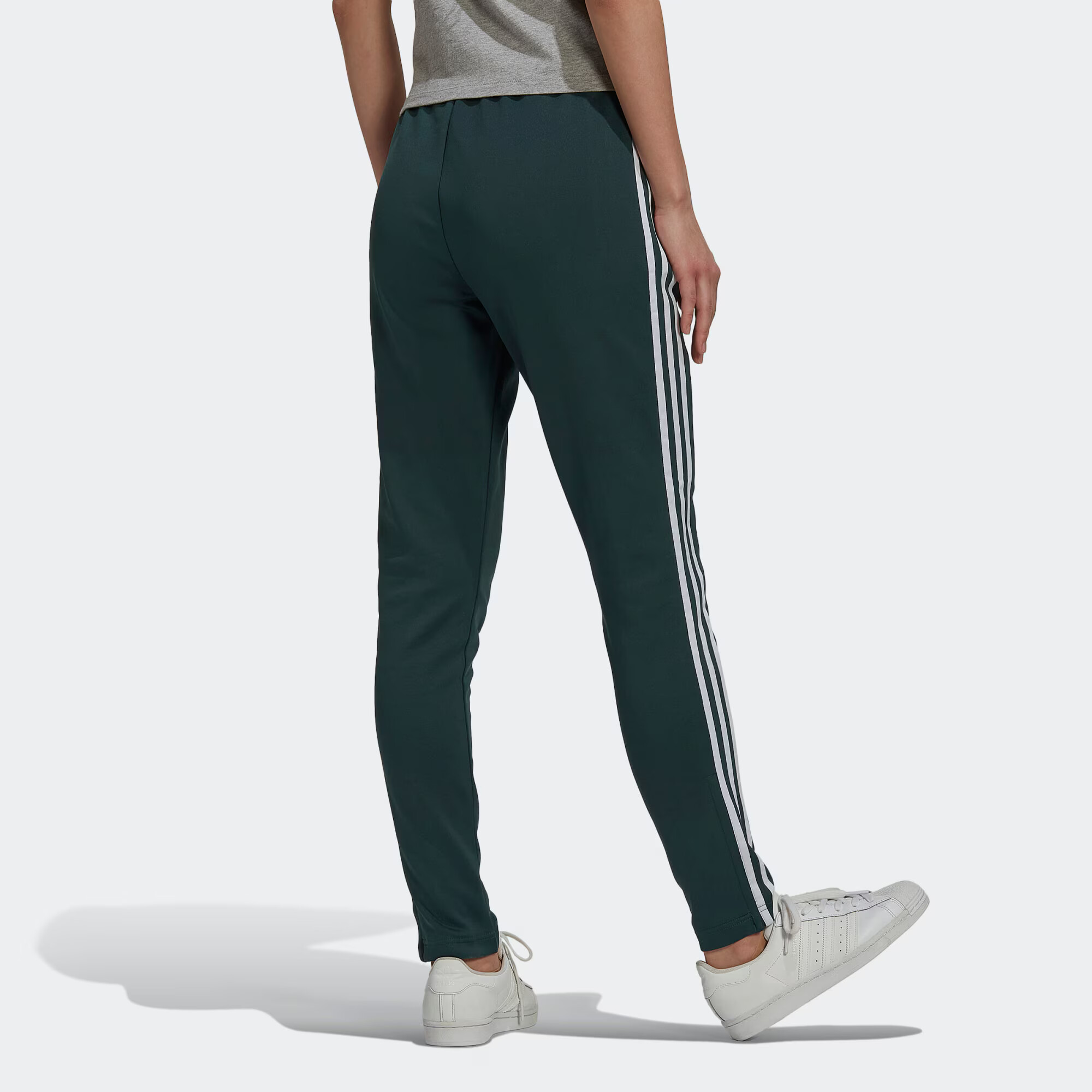 ADIDAS ORIGINALS Pantaloni sport 'Primeblue Sst' verde pin / alb - Pled.ro