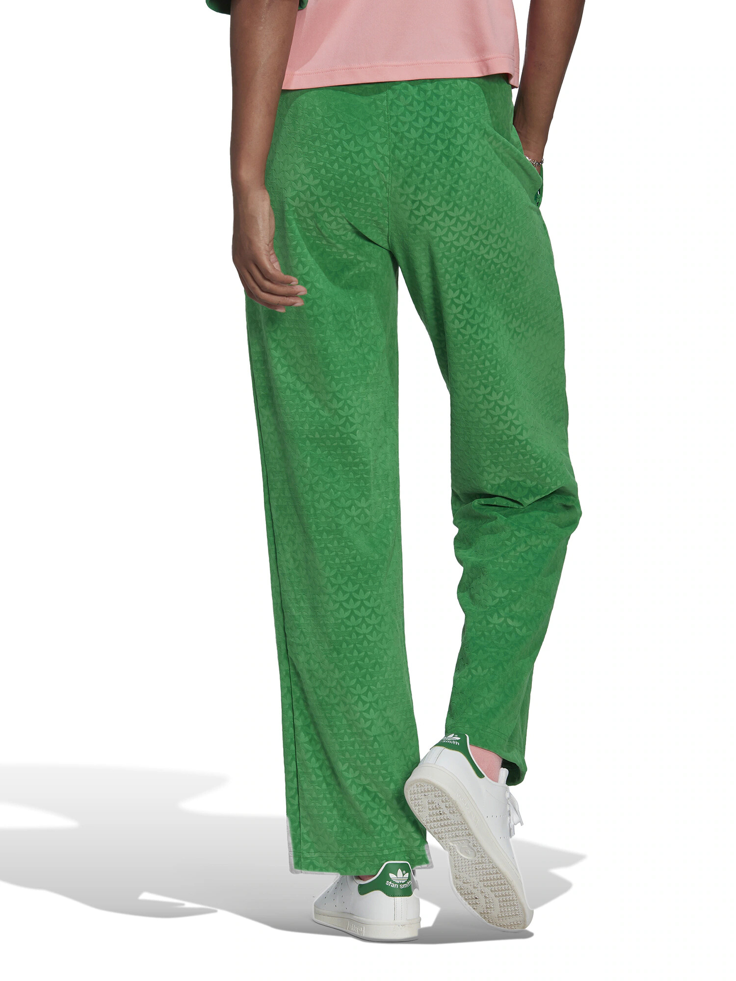 ADIDAS ORIGINALS Pantaloni verde / roz - Pled.ro