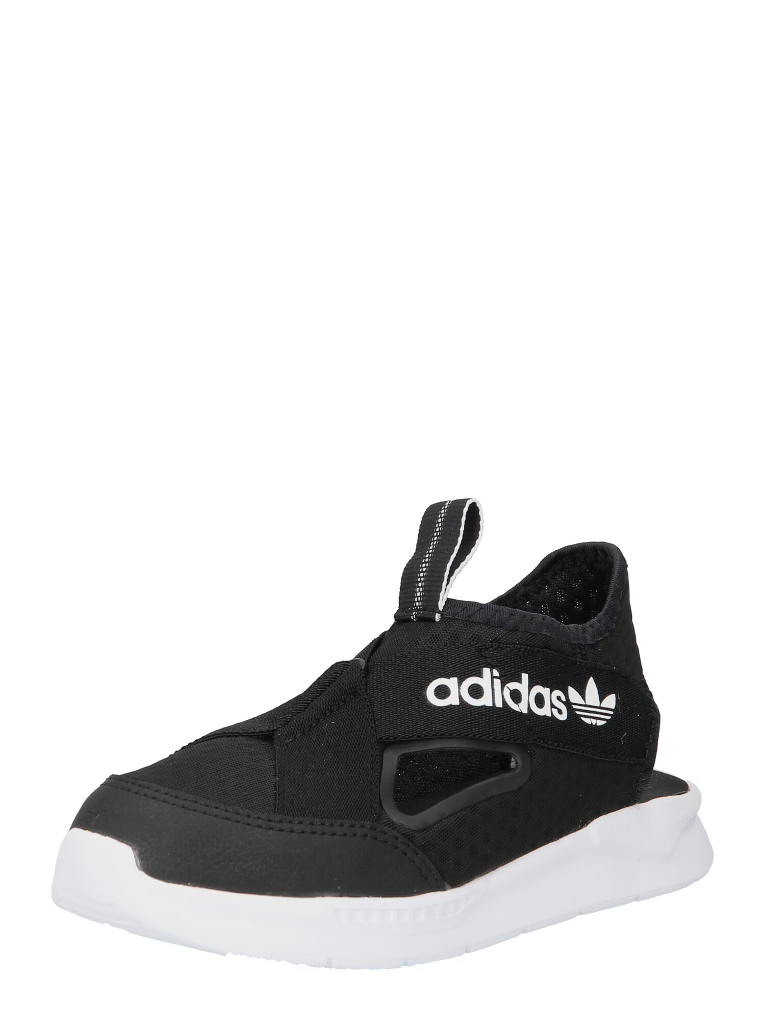 ADIDAS ORIGINALS Pantofi deschiși '360' negru / alb - Pled.ro