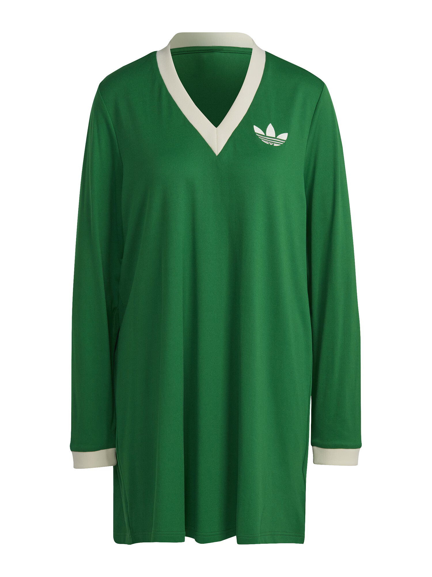 ADIDAS ORIGINALS Rochie 'CALI' verde / alb lână - Pled.ro