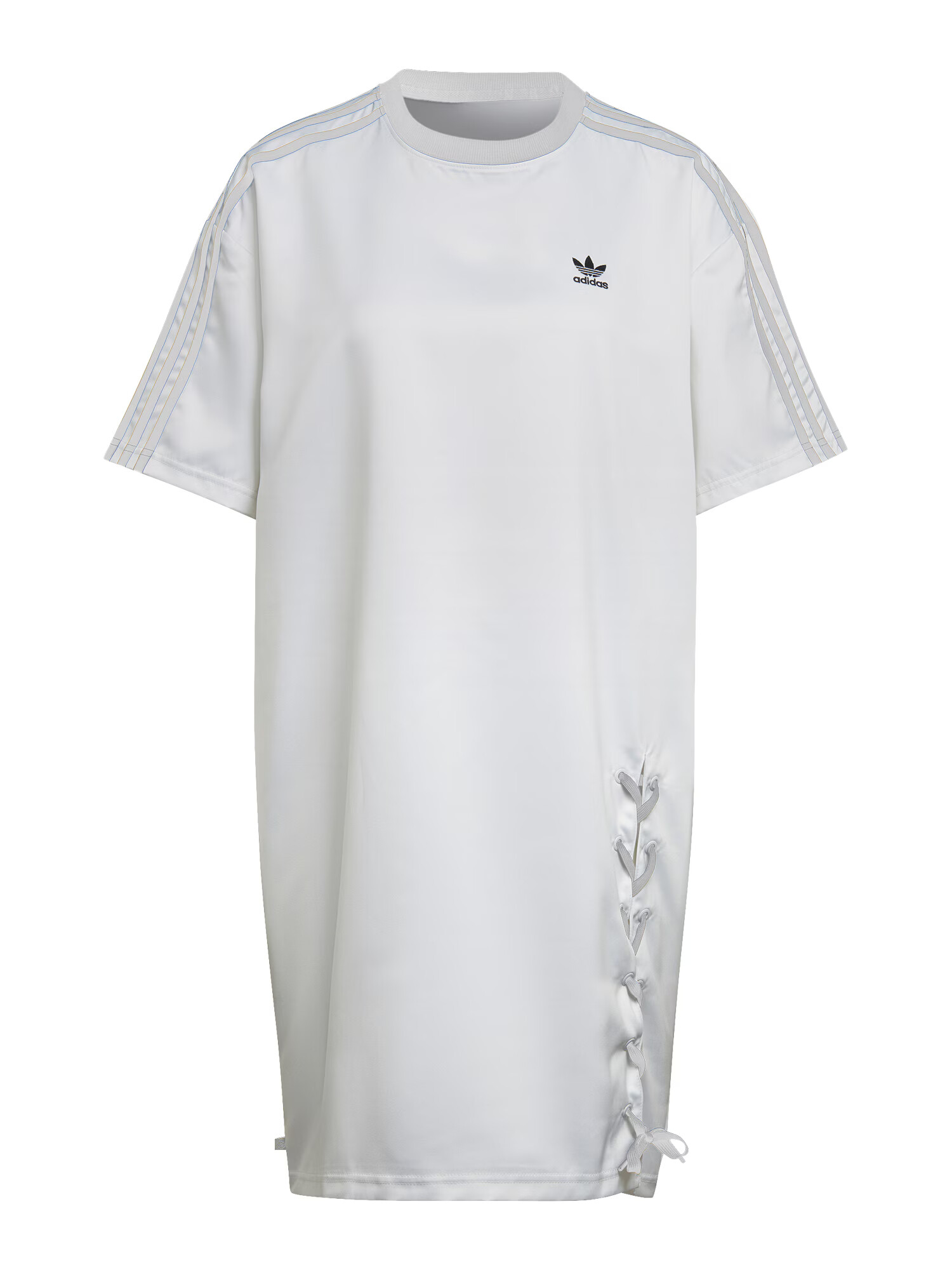 ADIDAS ORIGINALS Rochie 'Always Original Laced' gri deschis / negru / alb - Pled.ro