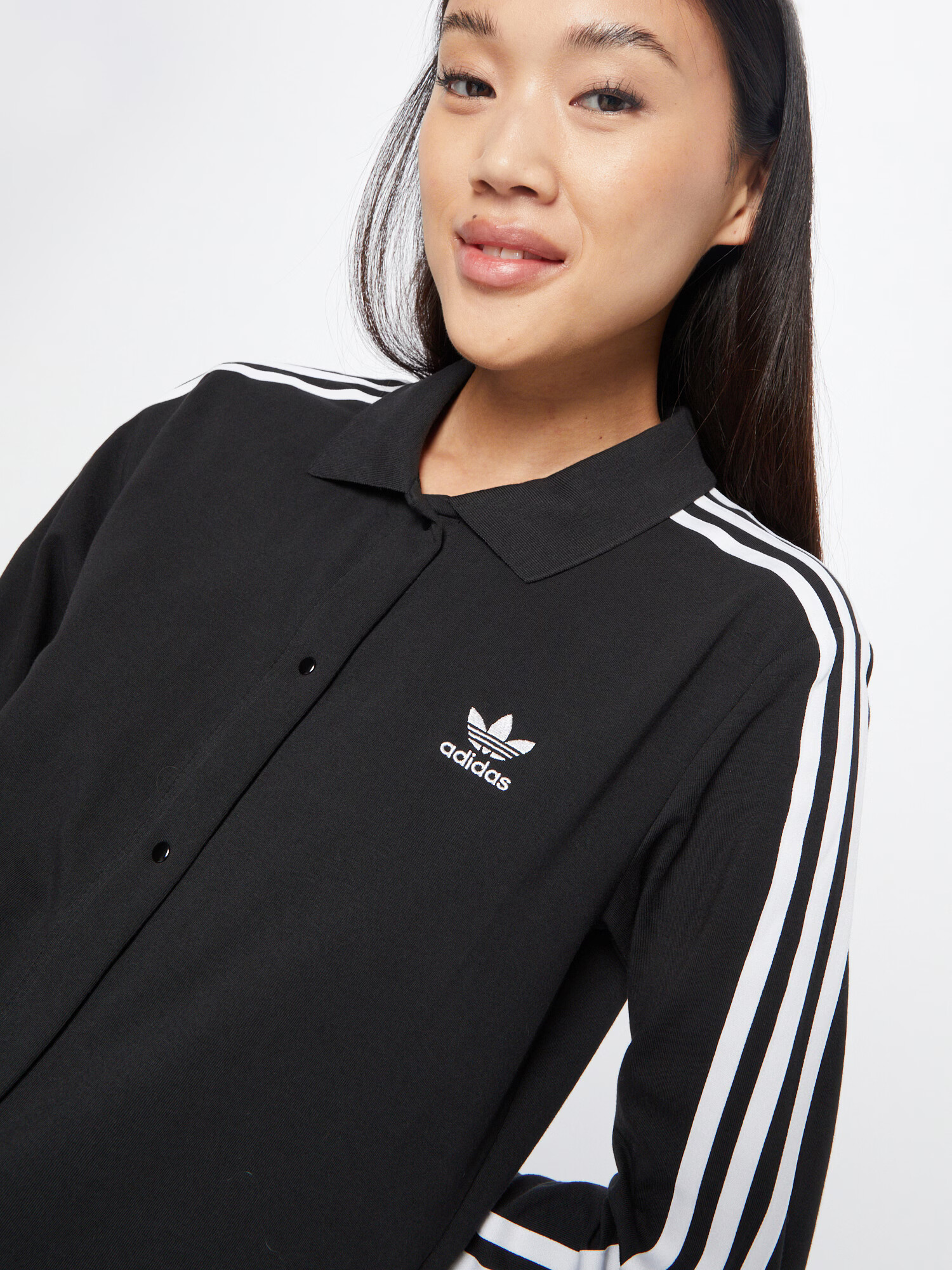 ADIDAS ORIGINALS Rochie 'Adicolor Classics' negru / alb - Pled.ro