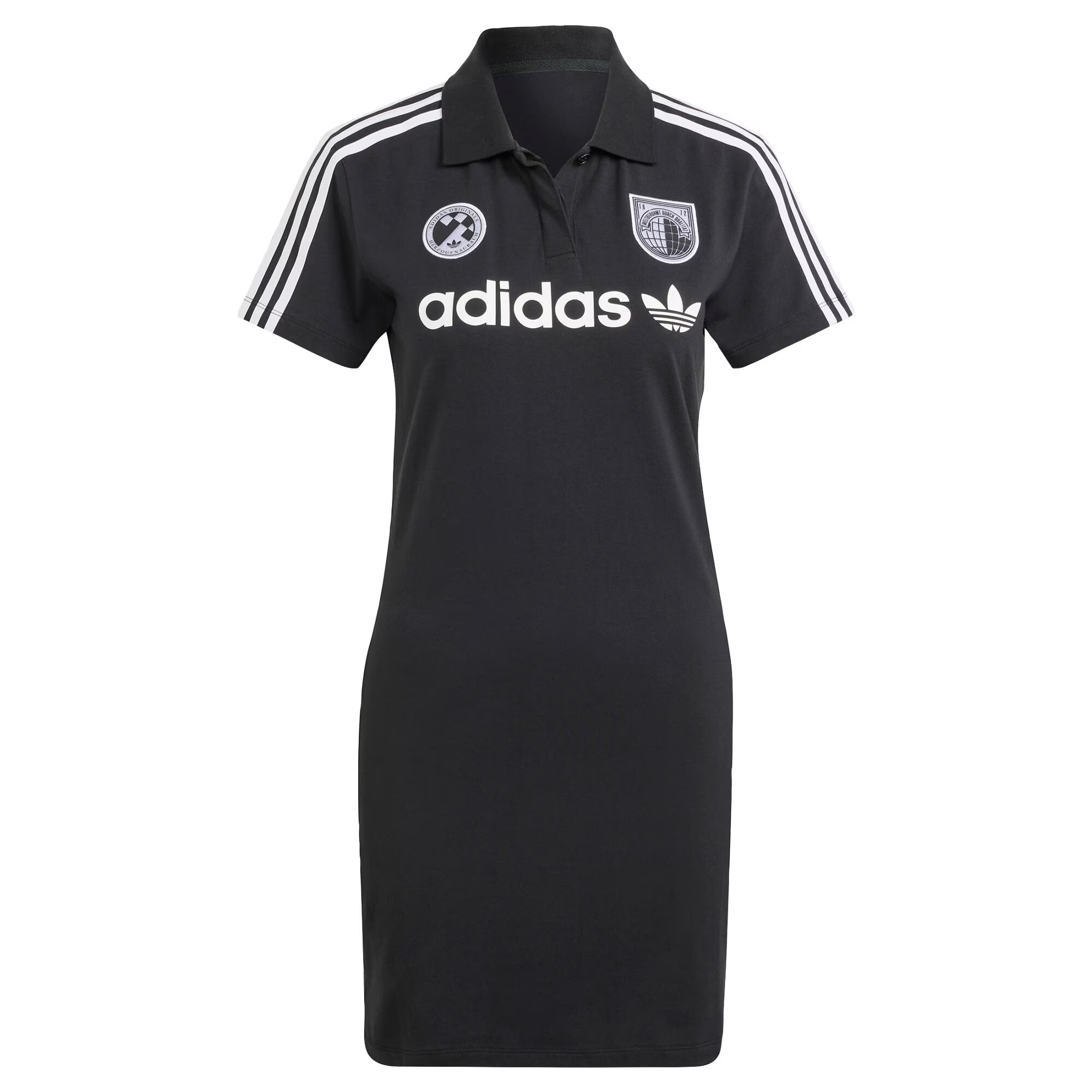 ADIDAS ORIGINALS Rochie negru / alb - Pled.ro