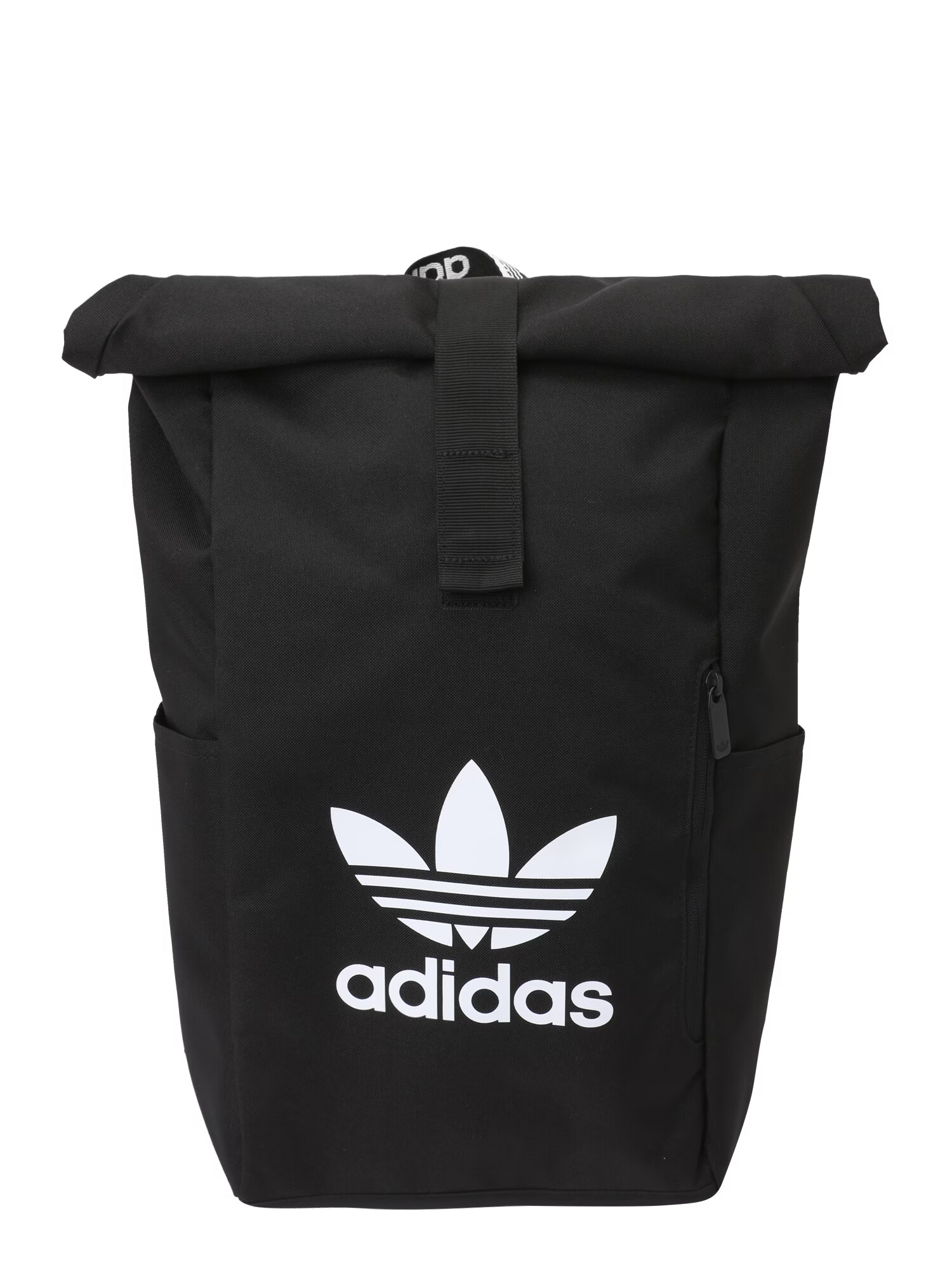 ADIDAS ORIGINALS Rucsac 'Adicolor Classic Roll-Top' negru / alb - Pled.ro