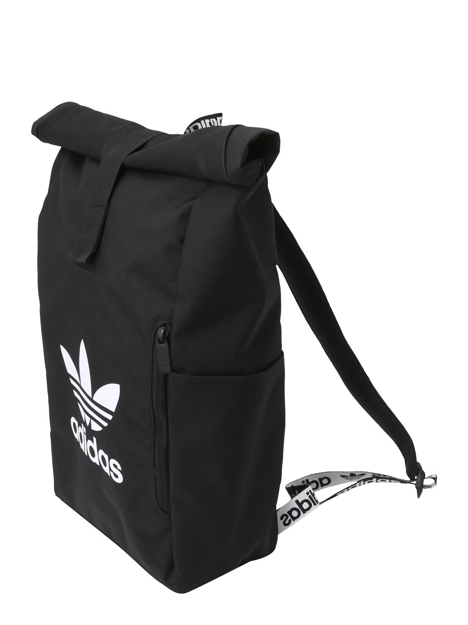 ADIDAS ORIGINALS Rucsac 'Adicolor Classic Roll-Top' negru / alb - Pled.ro