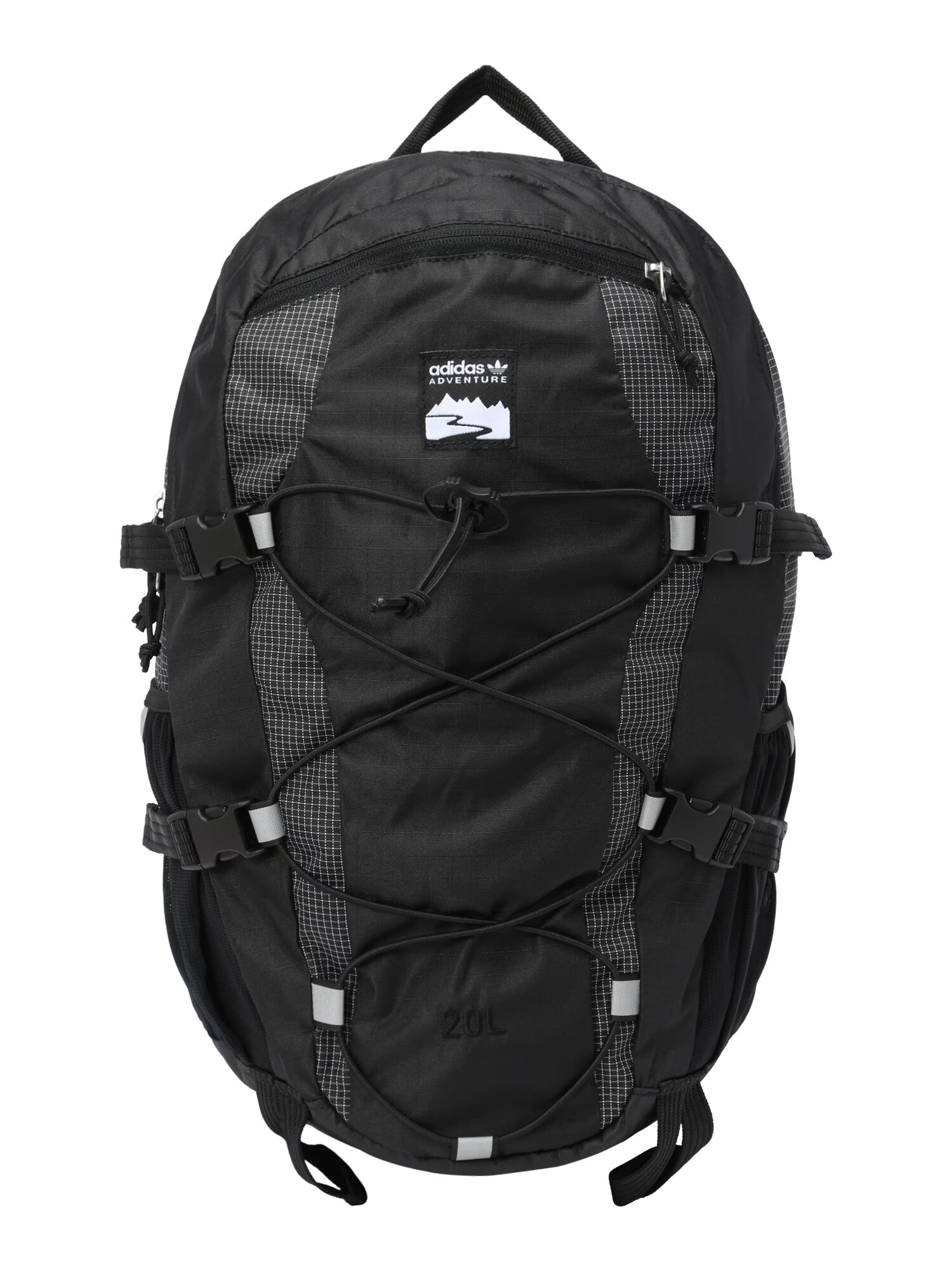 ADIDAS ORIGINALS Rucsac 'Adventure' negru / alb - Pled.ro