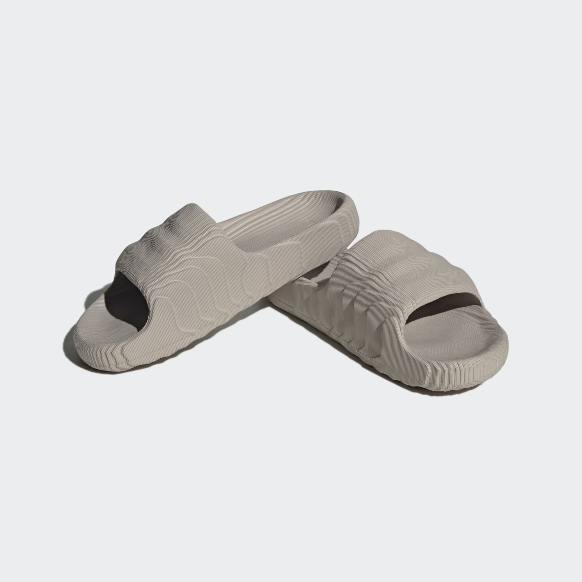 ADIDAS ORIGINALS Saboți 'Adilette 22' maro deschis / negru - Pled.ro