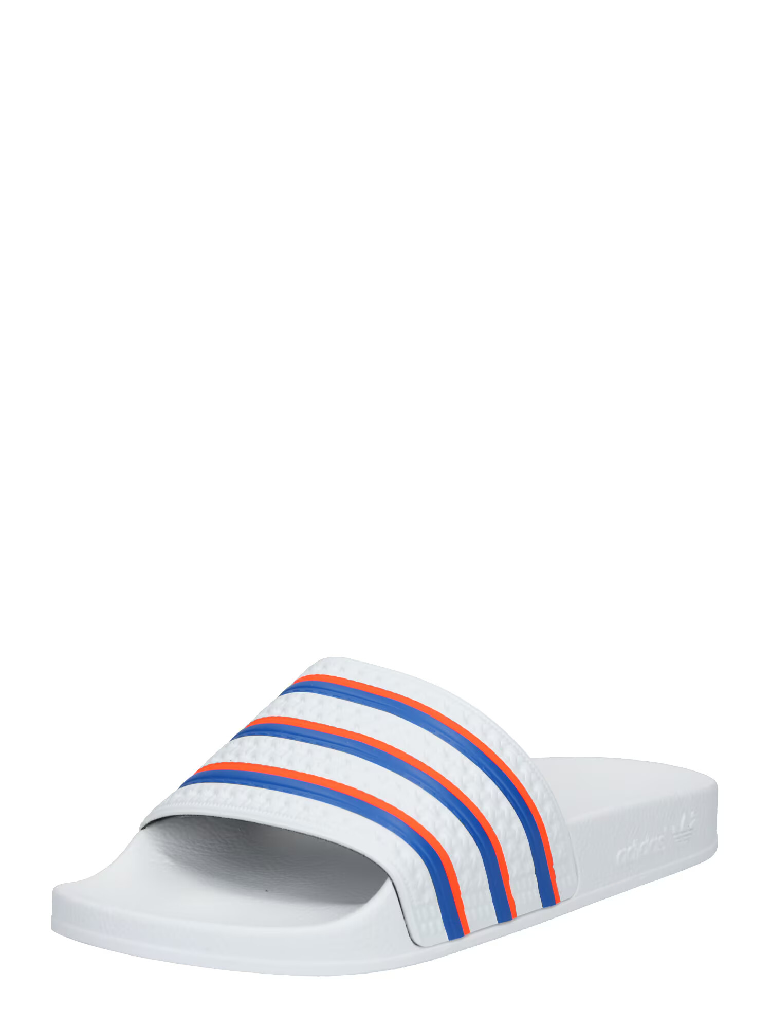 ADIDAS ORIGINALS Saboți 'Adilette' albastru / roșu orange / alb - Pled.ro