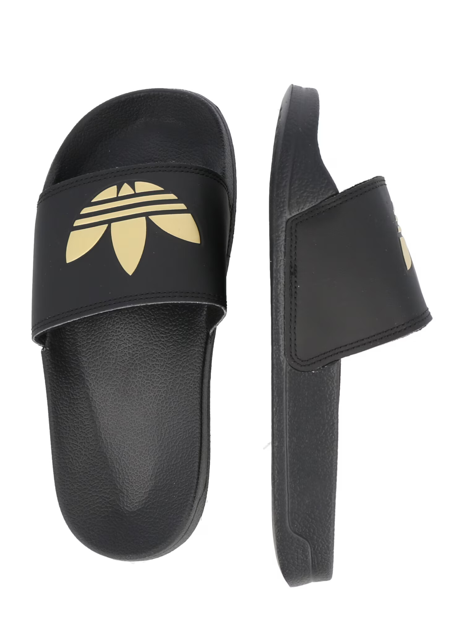 ADIDAS ORIGINALS Saboți 'Adilette Lite' auriu / negru - Pled.ro