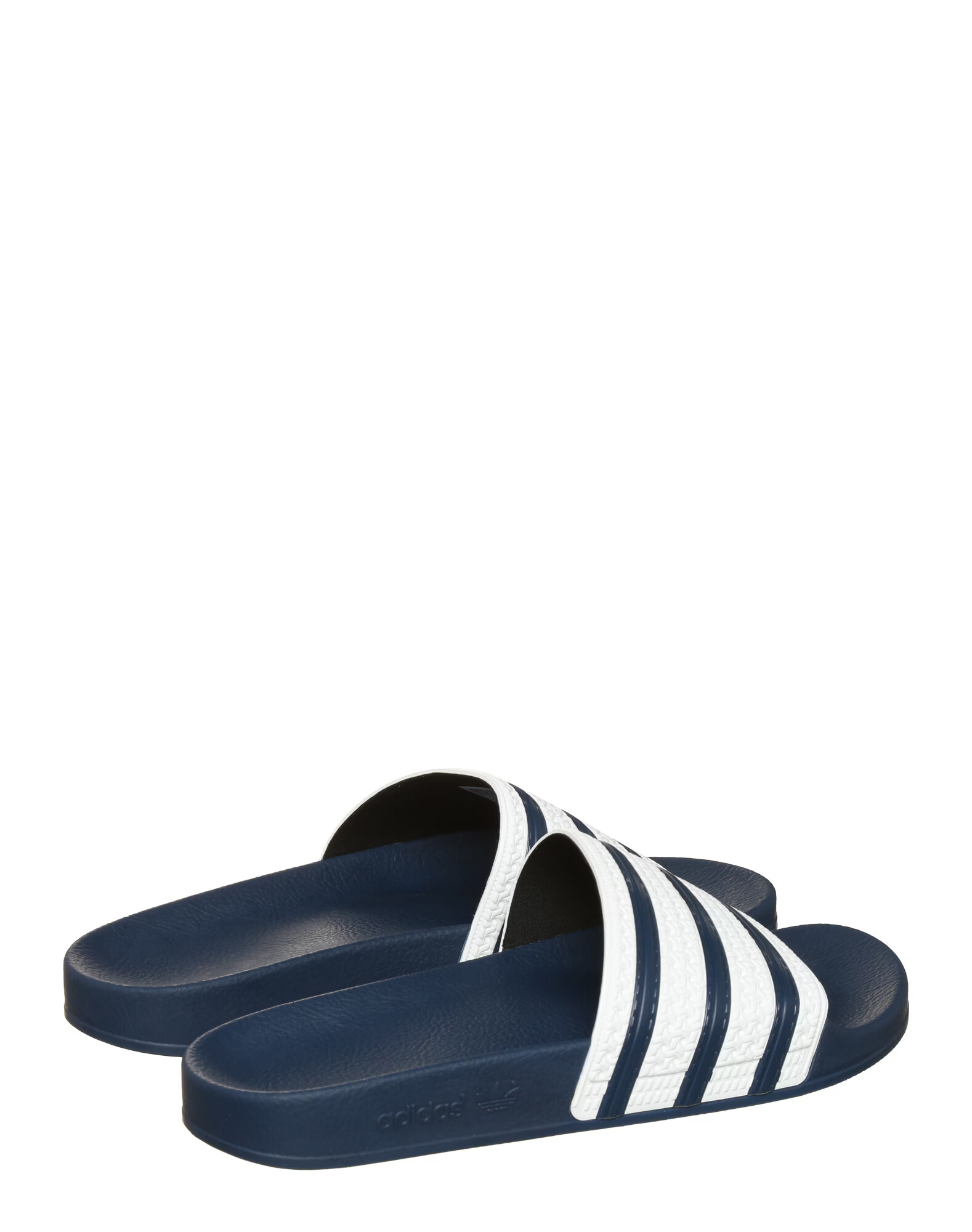 ADIDAS ORIGINALS Saboți 'Adilette' bleumarin / alb - Pled.ro