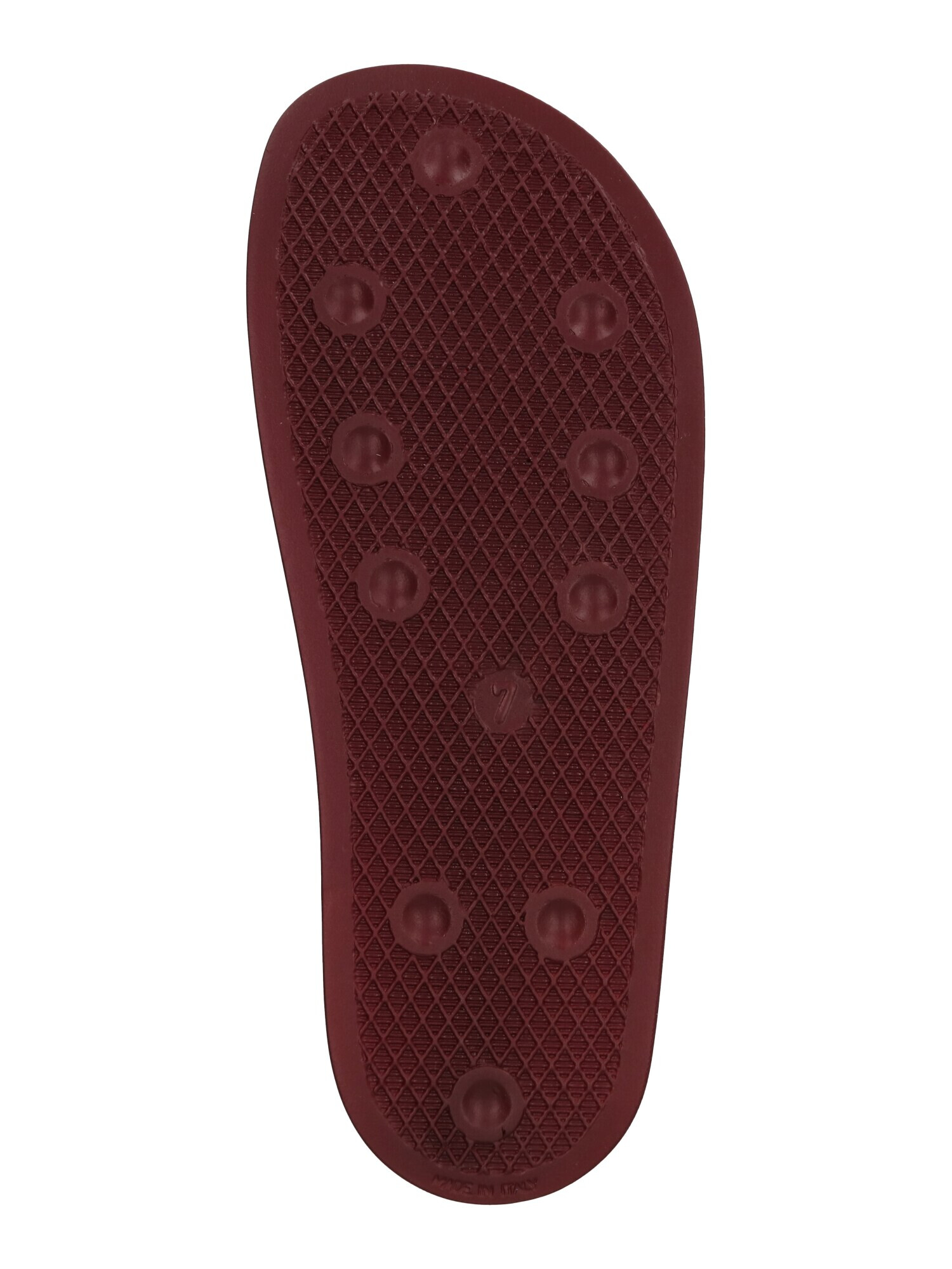 ADIDAS ORIGINALS Saboți 'Adilette' roșu burgundy / roşu închis - Pled.ro