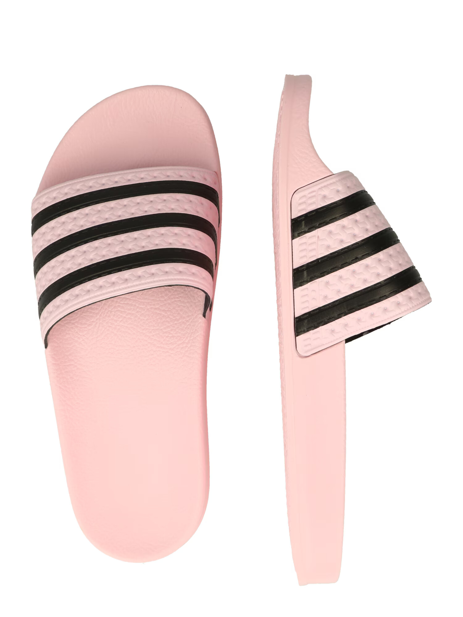 ADIDAS ORIGINALS Saboți 'Adilette' roz / negru - Pled.ro