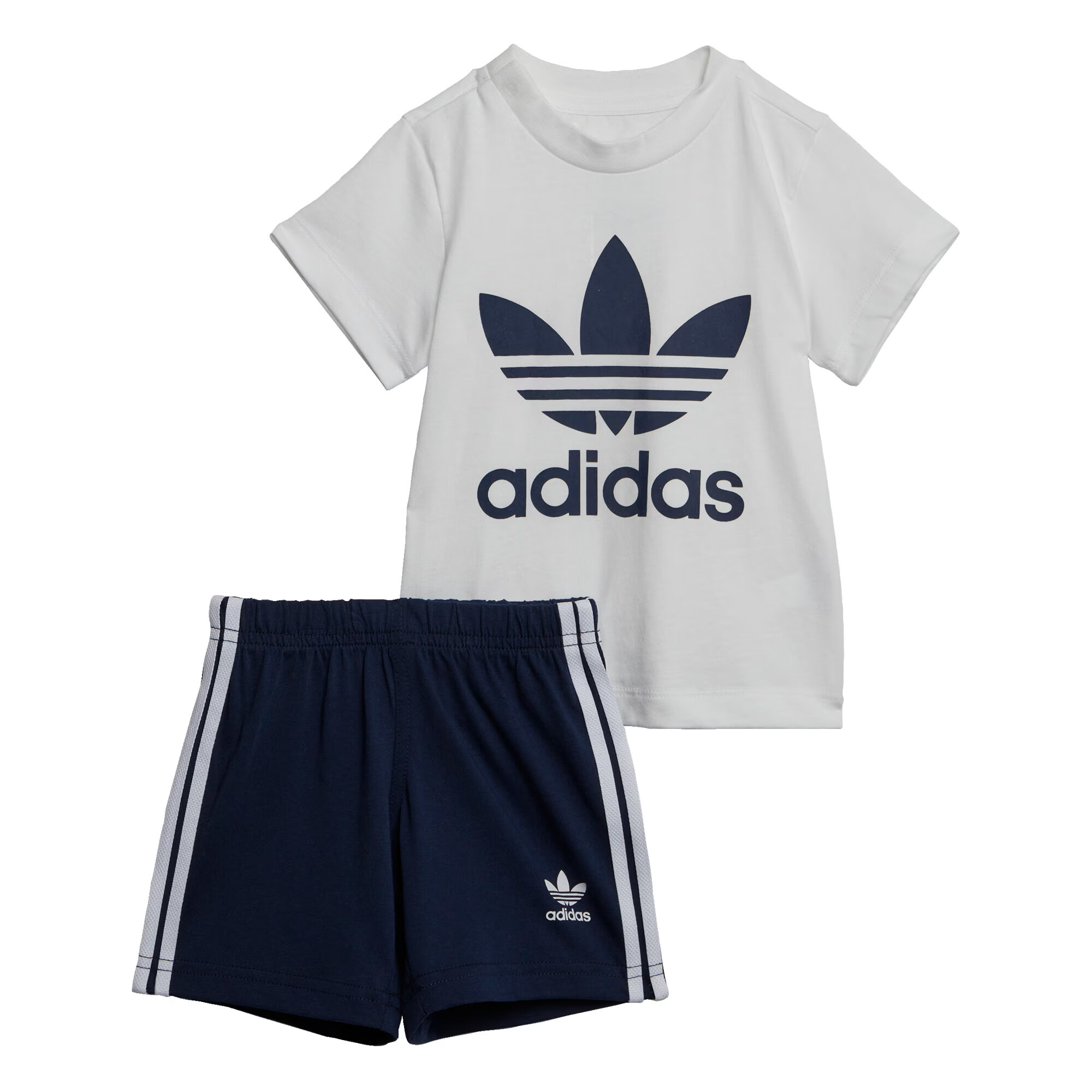 ADIDAS ORIGINALS Set 'Trefoil' albastru închis / alb murdar - Pled.ro