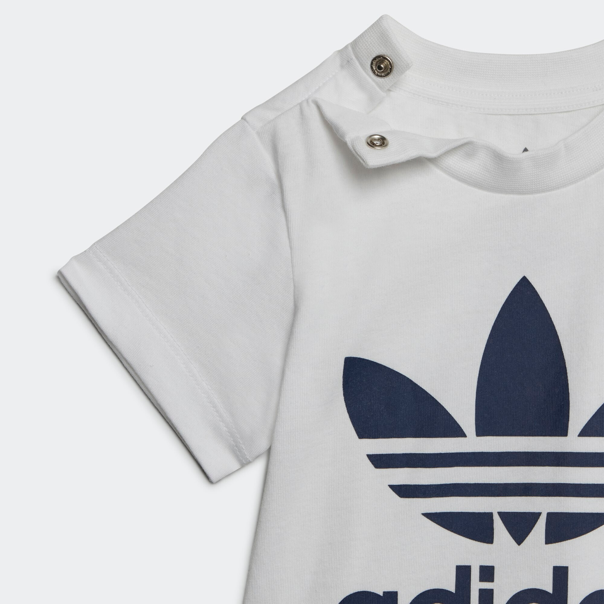 ADIDAS ORIGINALS Set 'Trefoil' albastru închis / alb murdar - Pled.ro