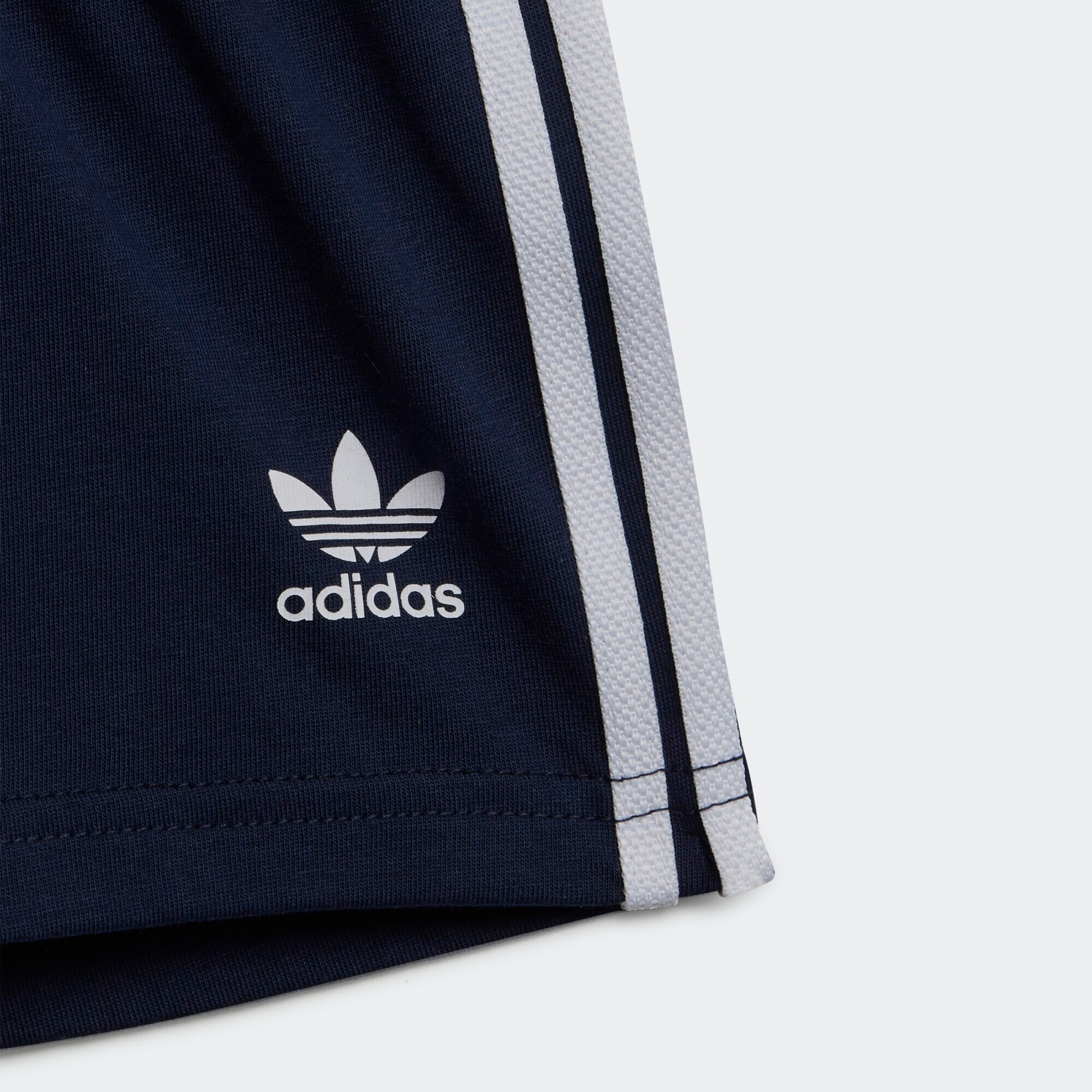 ADIDAS ORIGINALS Set 'Trefoil' albastru închis / alb murdar - Pled.ro