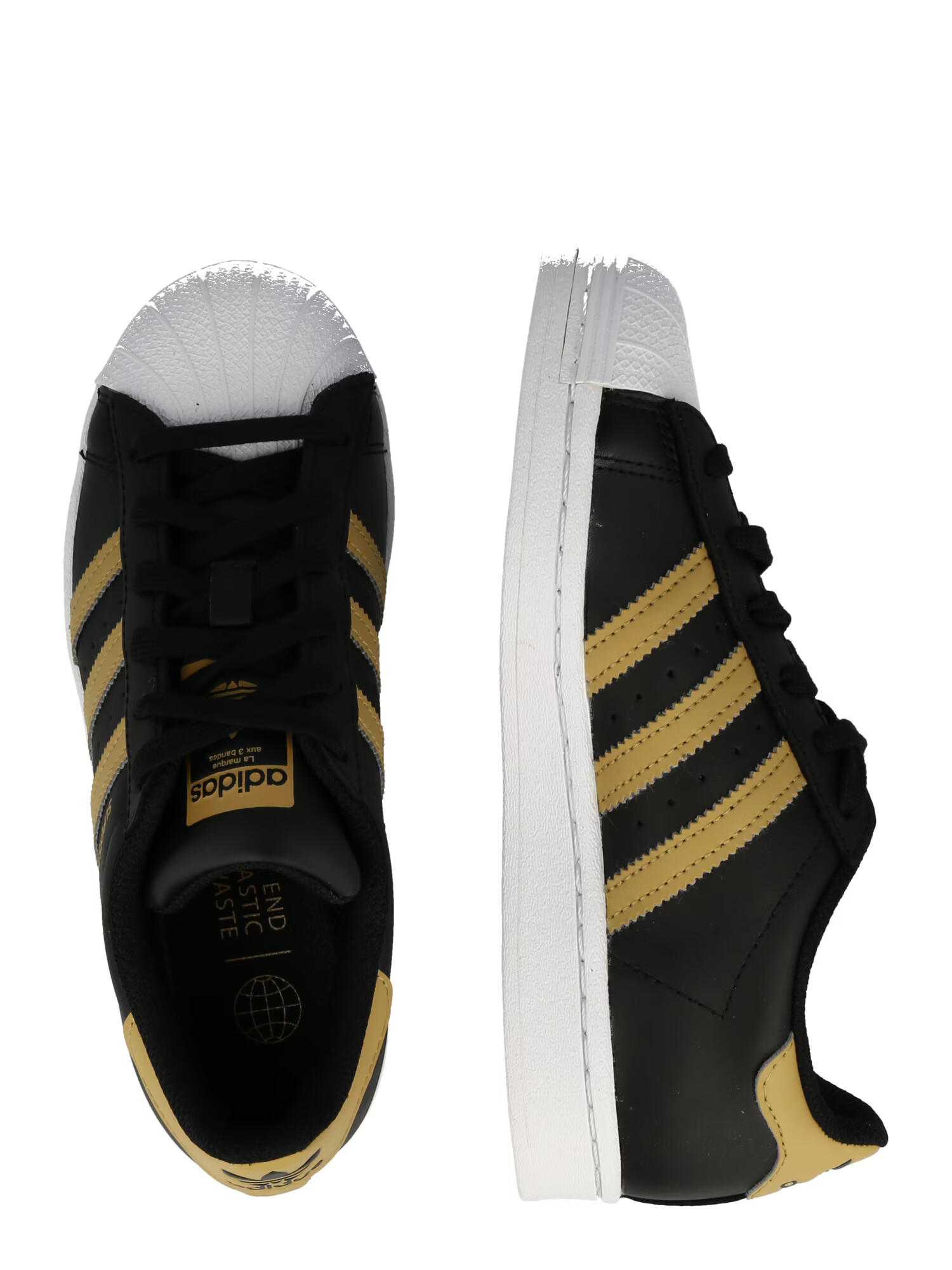 ADIDAS ORIGINALS Sneaker galben auriu / negru / alb - Pled.ro