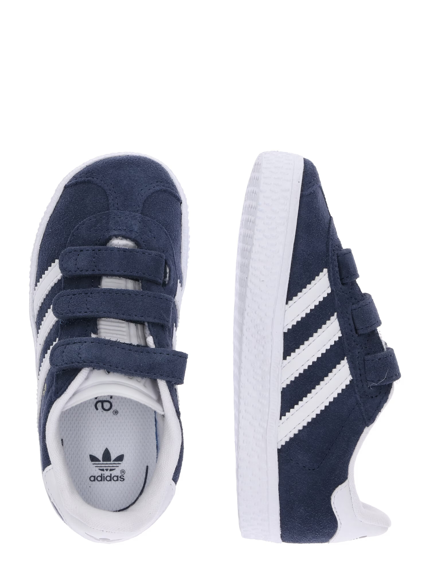 ADIDAS ORIGINALS Sneaker 'Gazelle' bleumarin / auriu / alb - Pled.ro