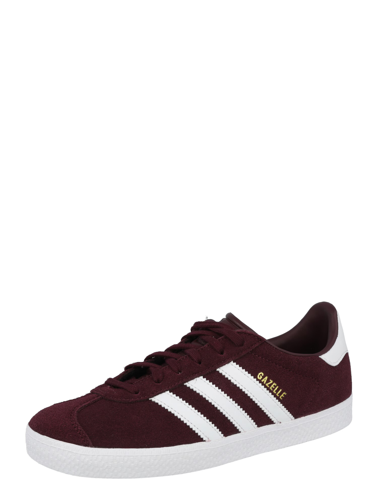 ADIDAS ORIGINALS Sneaker 'GAZELLE' roșu vin / alb - Pled.ro