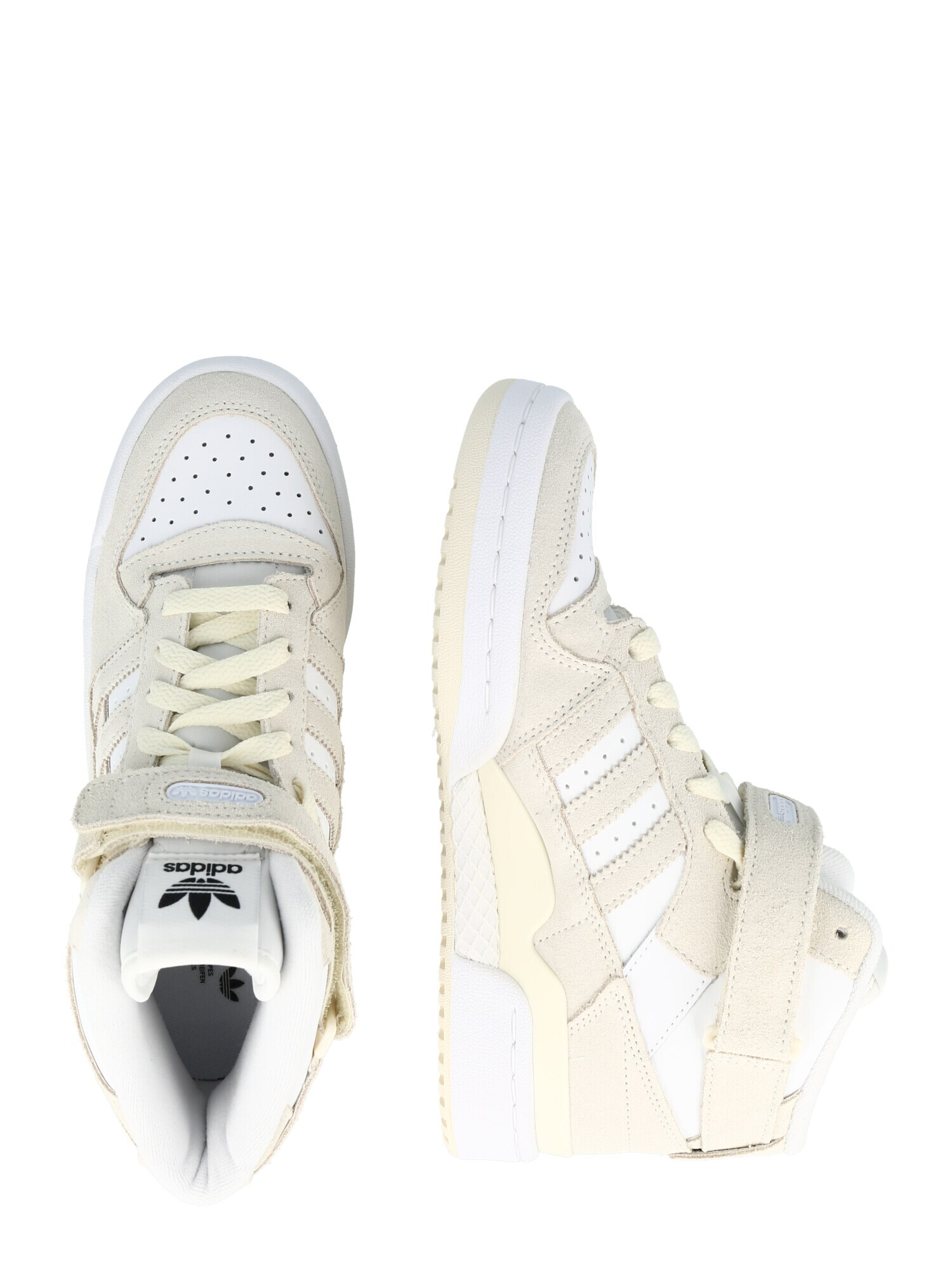 ADIDAS ORIGINALS Sneaker înalt 'Forum Mid' alb kitt / alb - Pled.ro