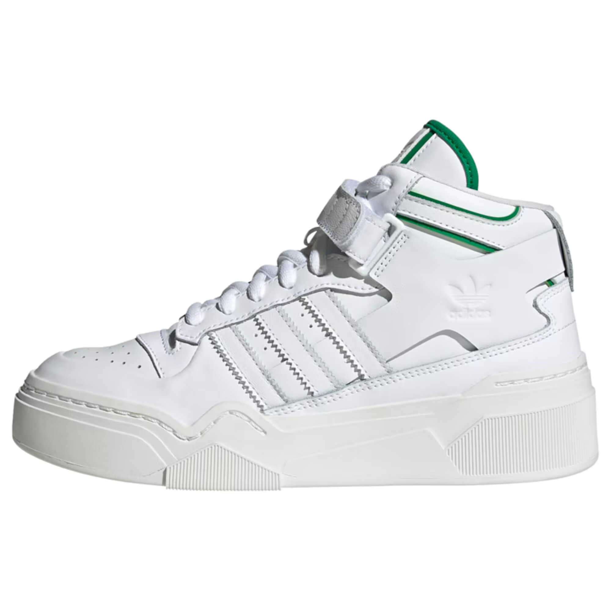 ADIDAS ORIGINALS Sneaker înalt 'Forum Bonega 2B' verde / alb - Pled.ro