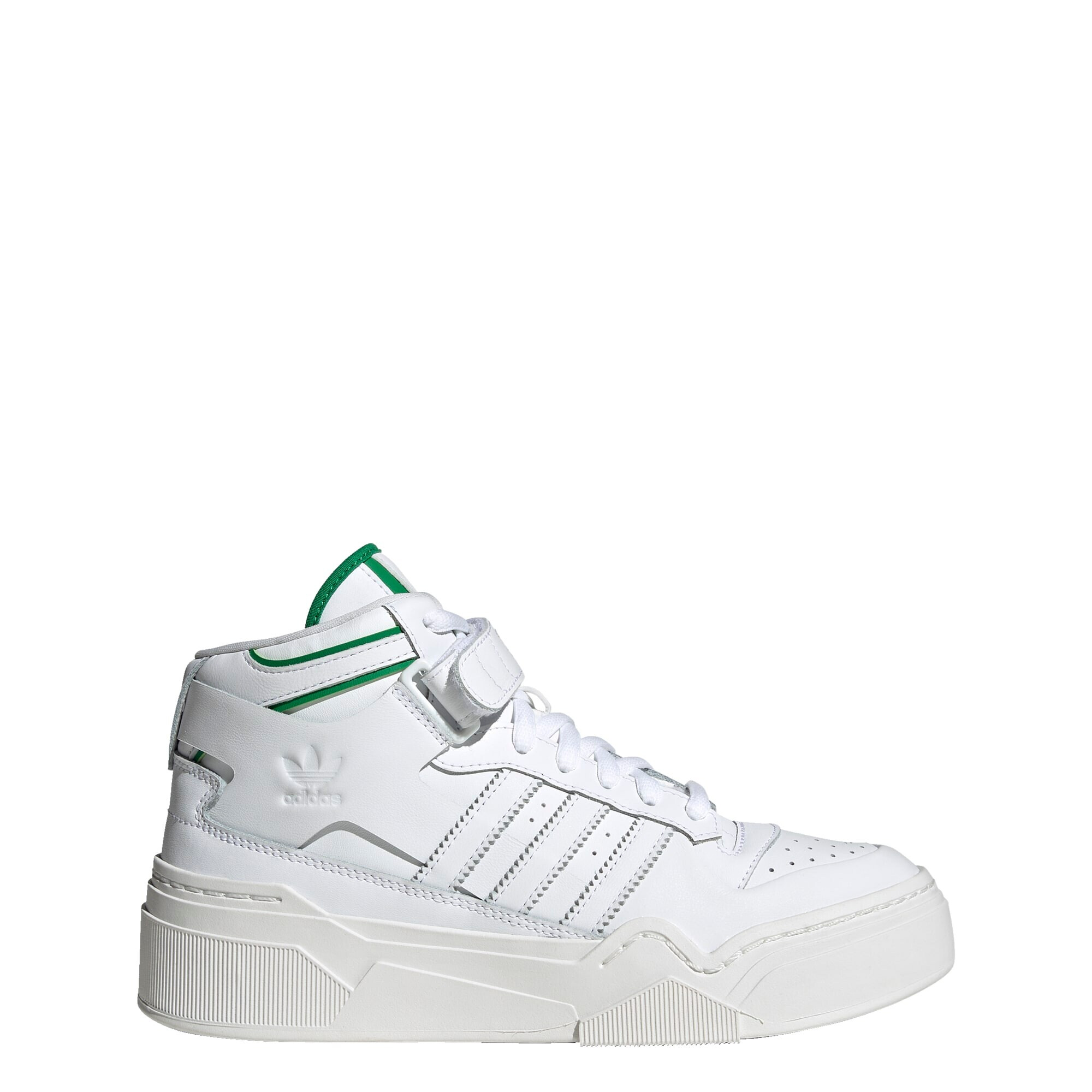 ADIDAS ORIGINALS Sneaker înalt 'Forum Bonega 2B' verde / alb - Pled.ro