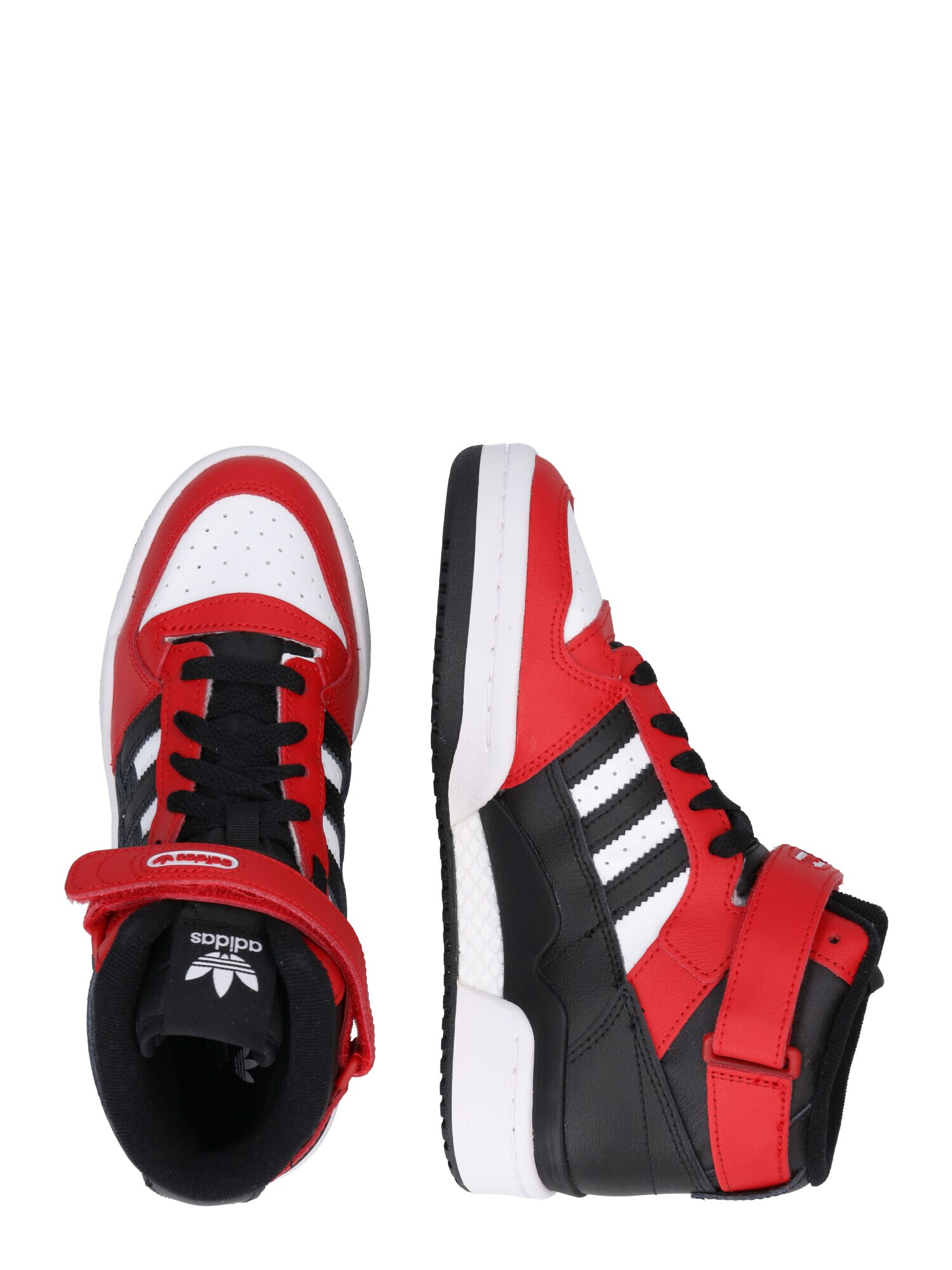 ADIDAS ORIGINALS Sneaker înalt 'Forum Mid' roșu / negru / alb - Pled.ro