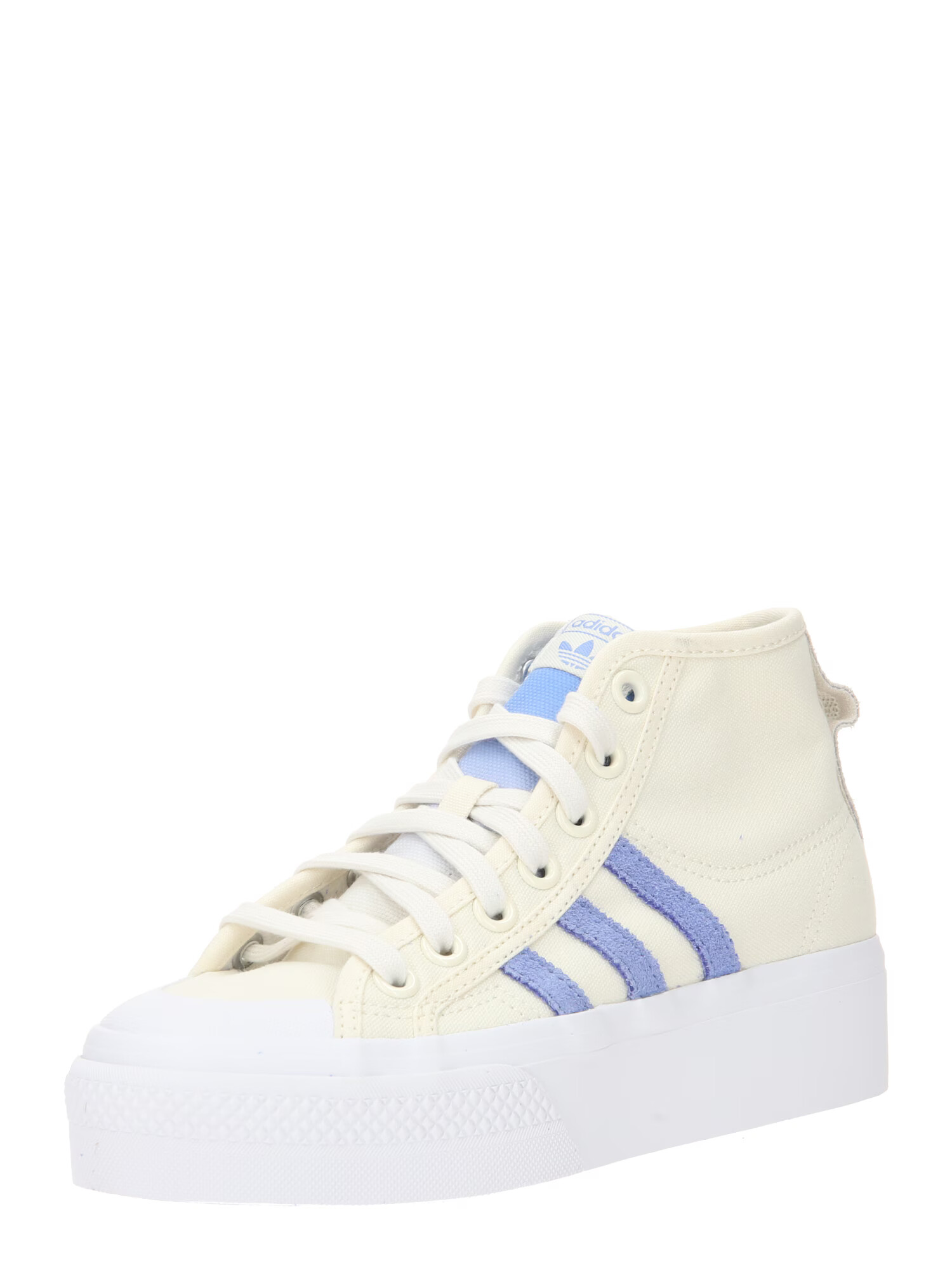 ADIDAS ORIGINALS Sneaker înalt 'Nizza Platform Mid' bleumarin / alb lână - Pled.ro