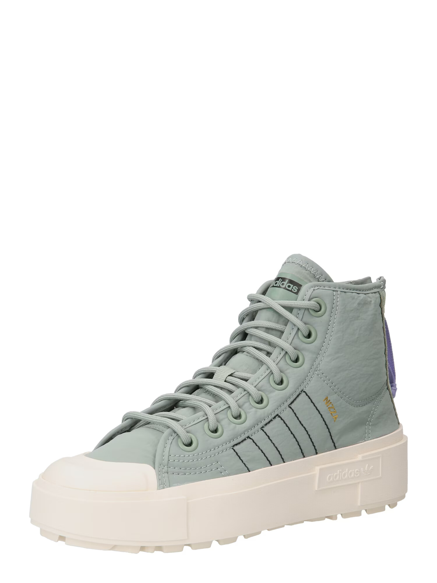 ADIDAS ORIGINALS Sneaker înalt 'Nizza Bonega X' verde jad / alb - Pled.ro