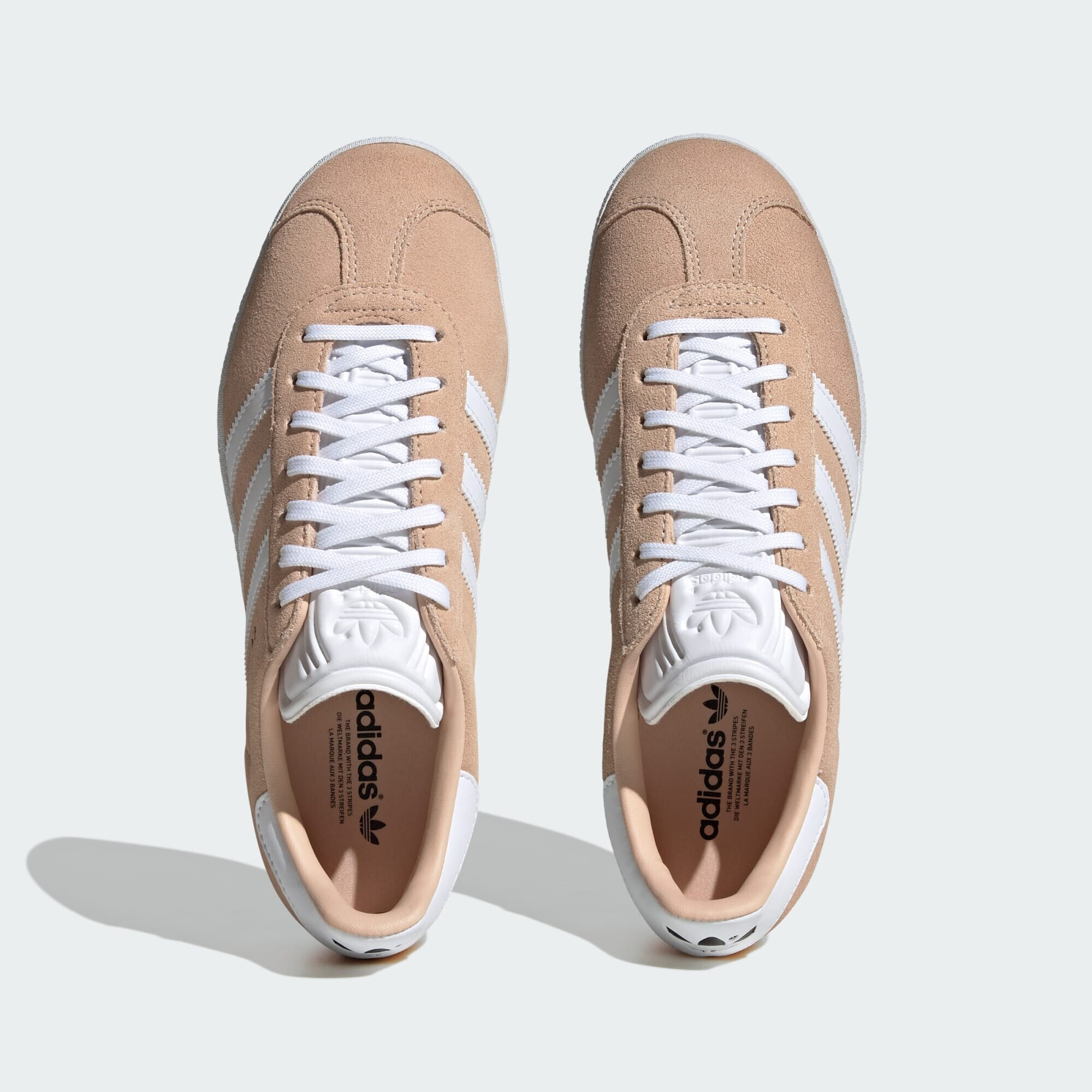 ADIDAS ORIGINALS Sneaker low 'Gazelle' bej / alb - Pled.ro