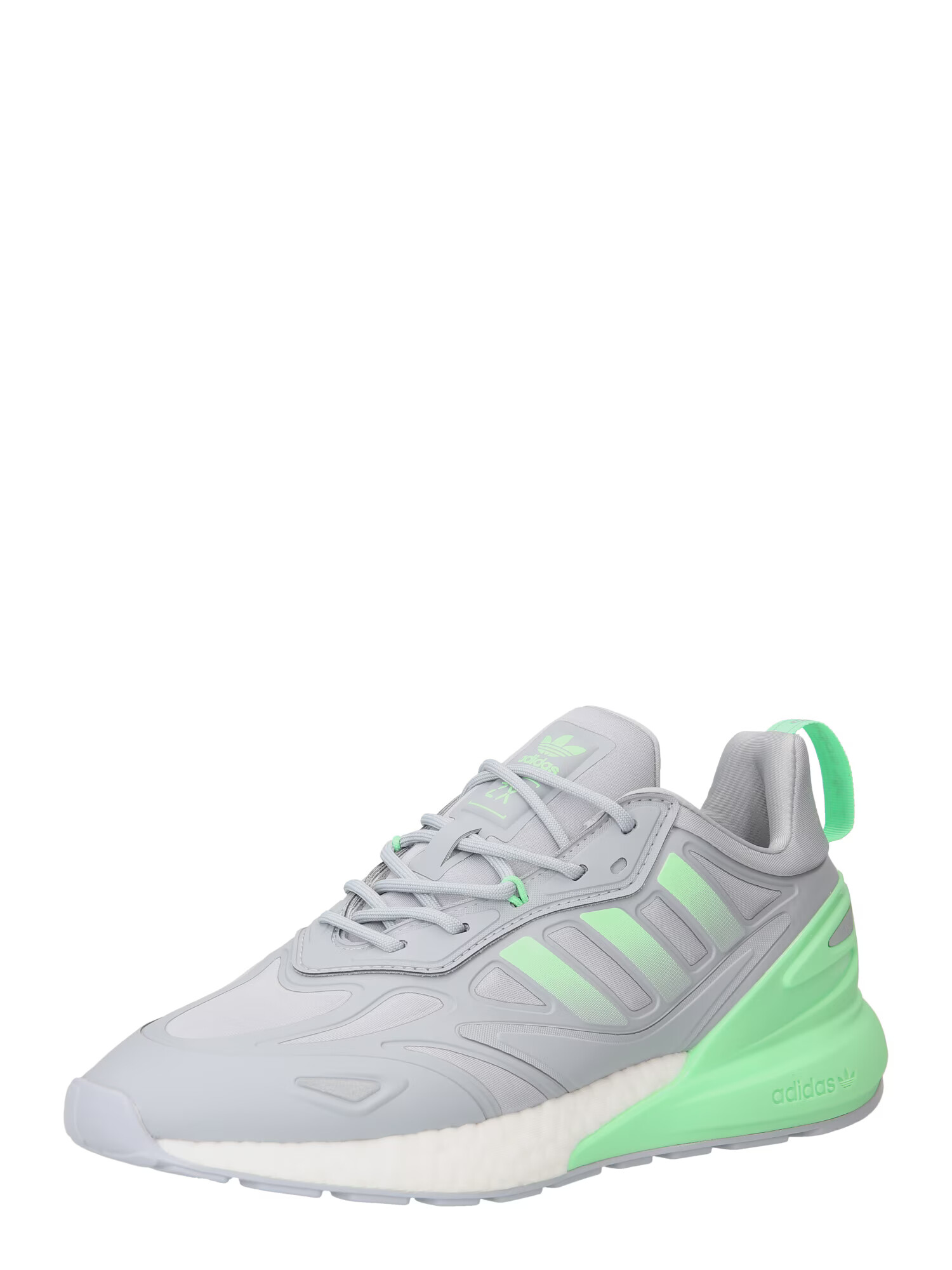 ADIDAS ORIGINALS Sneaker low 'BOOST 2.0' verde deschis / argintiu - Pled.ro