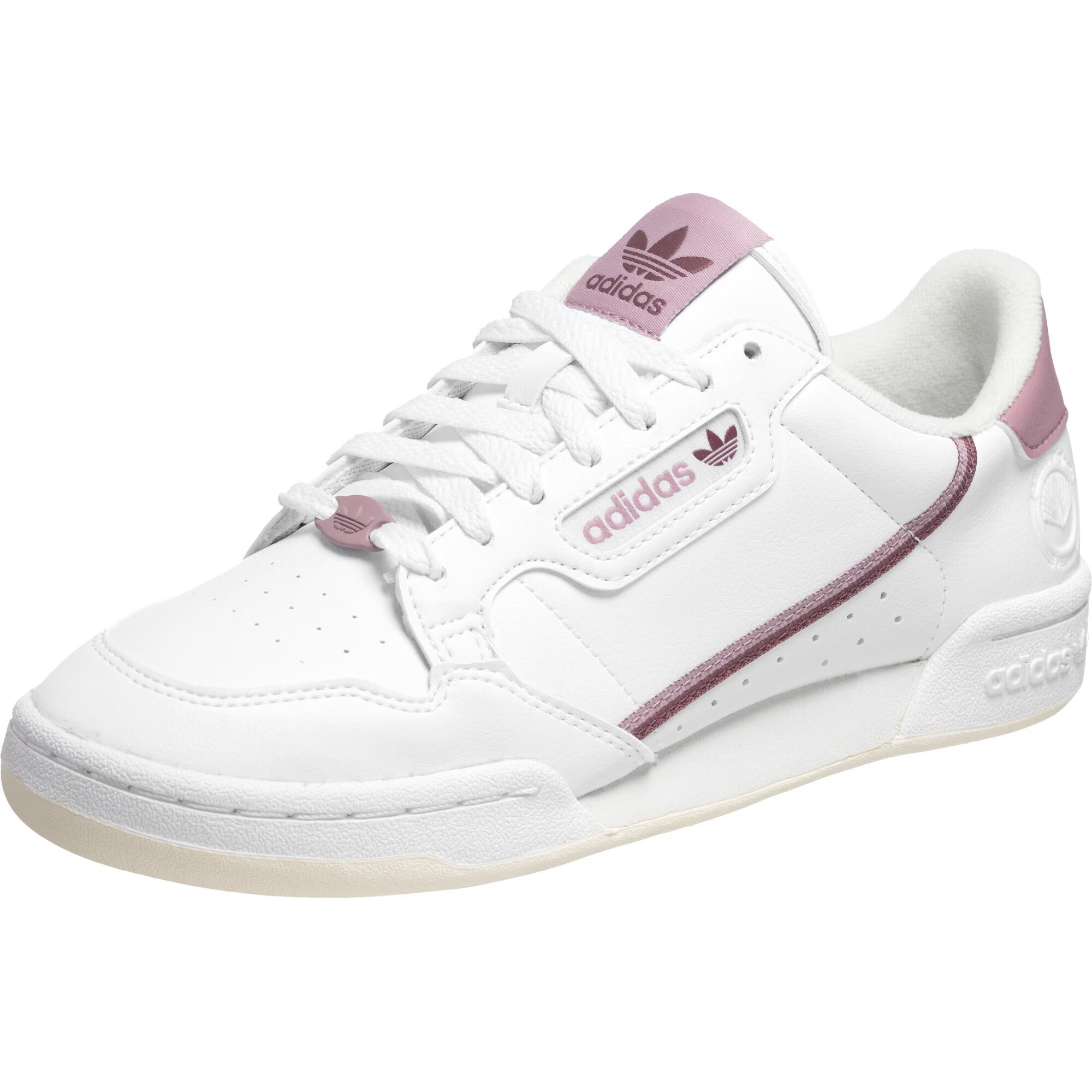 ADIDAS ORIGINALS Sneaker low 'Continental 80' mauve / alb - Pled.ro