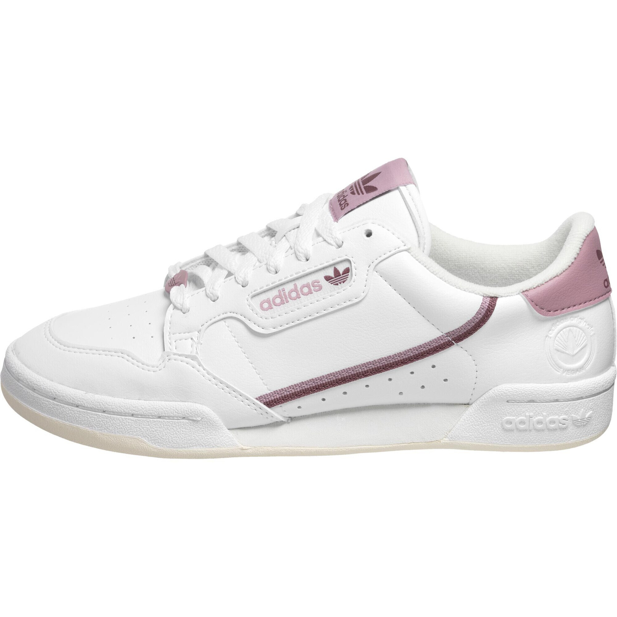 ADIDAS ORIGINALS Sneaker low 'Continental 80' mauve / alb - Pled.ro