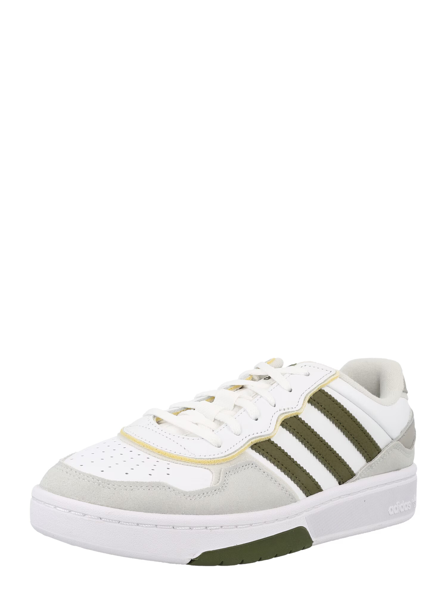 ADIDAS ORIGINALS Sneaker low 'Court Refit' gri / verde închis / alb - Pled.ro