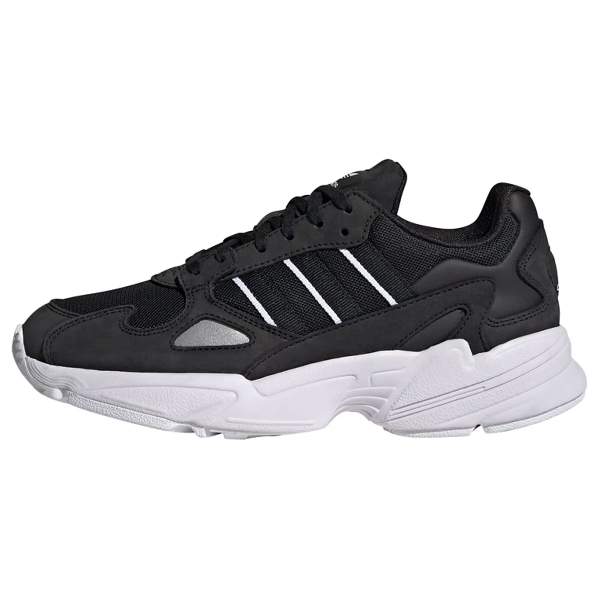 ADIDAS ORIGINALS Sneaker low 'Falcon' gri deschis / negru / alb - Pled.ro