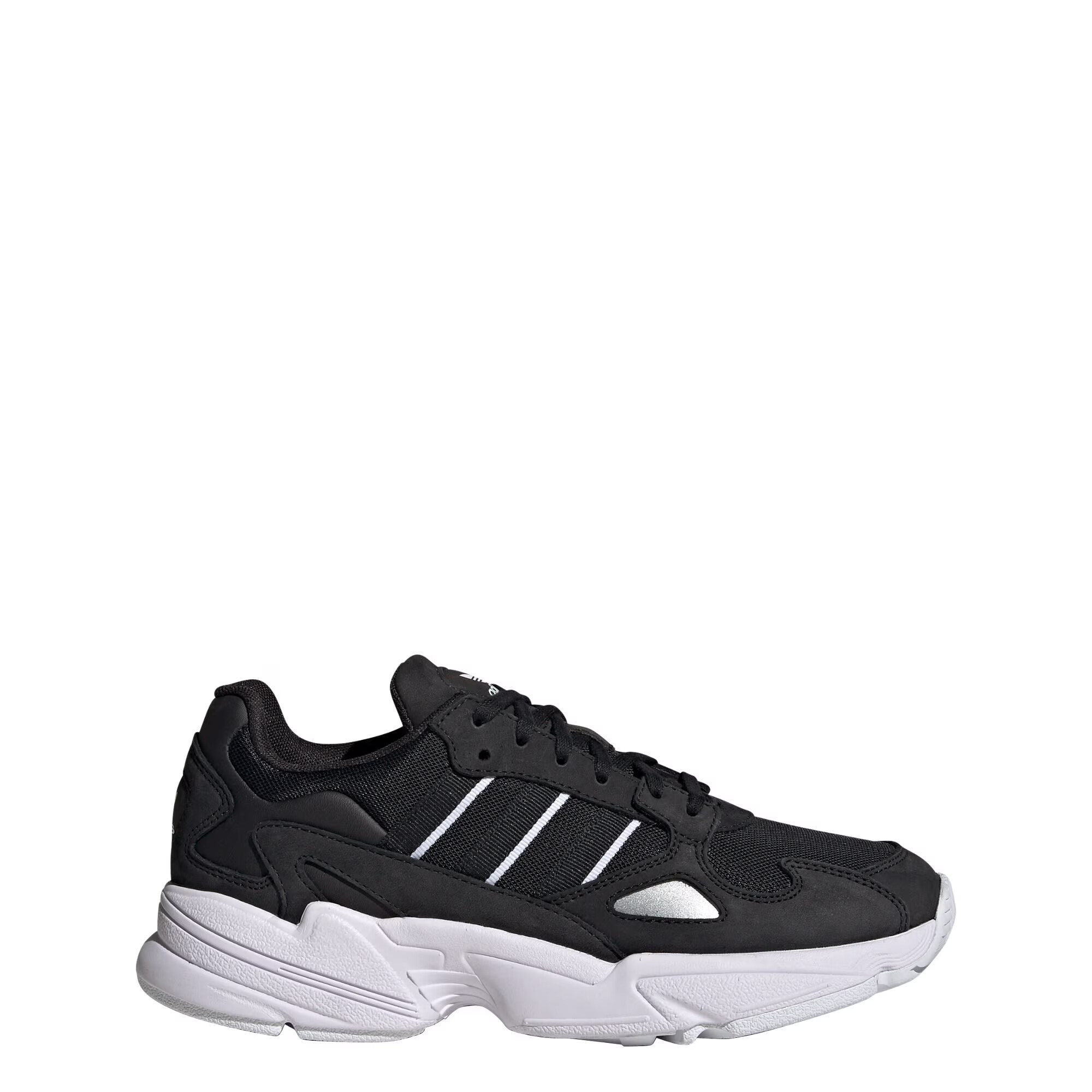 ADIDAS ORIGINALS Sneaker low 'Falcon' gri deschis / negru / alb - Pled.ro