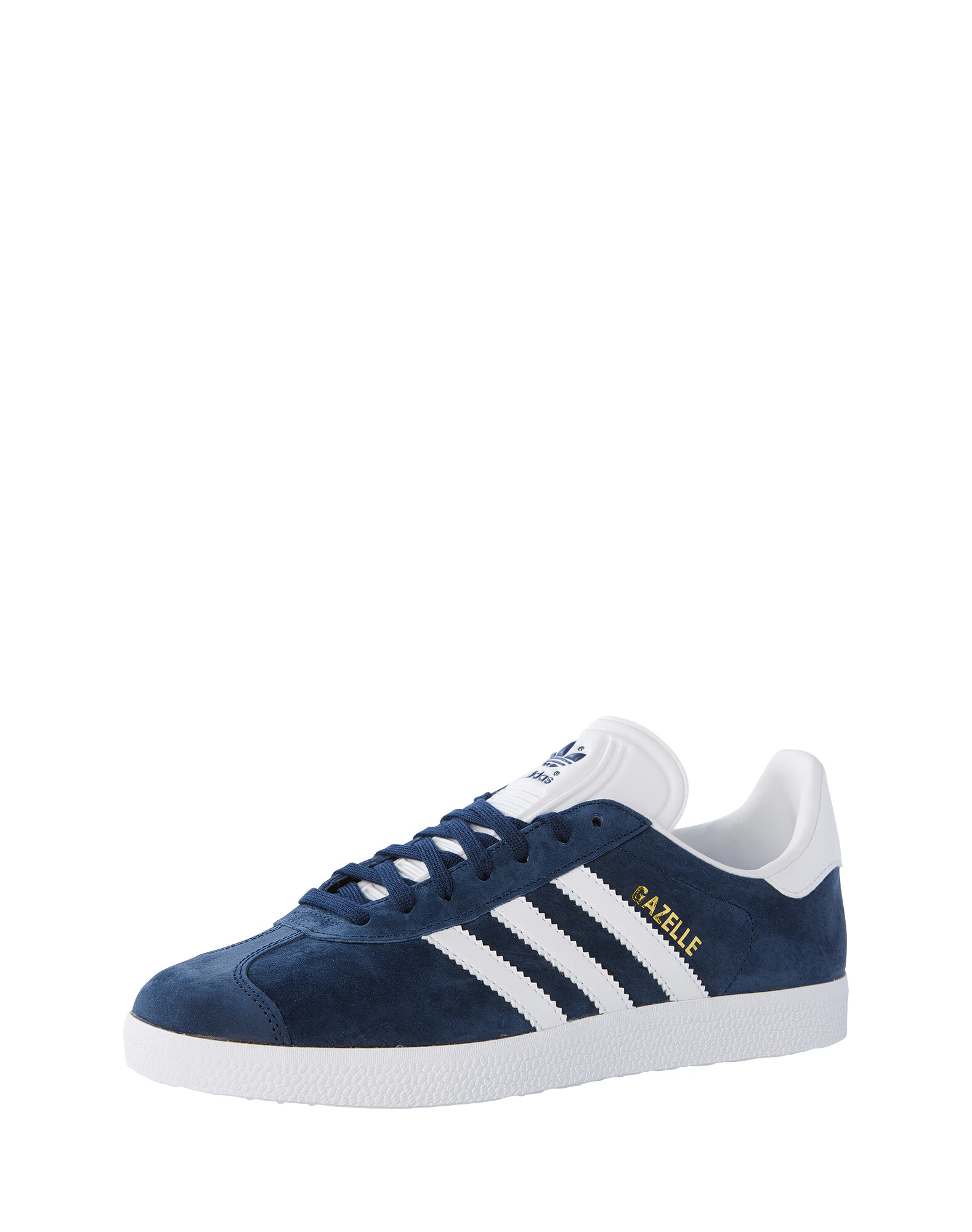 ADIDAS ORIGINALS Sneaker low 'Gazelle' bleumarin / auriu / alb - Pled.ro