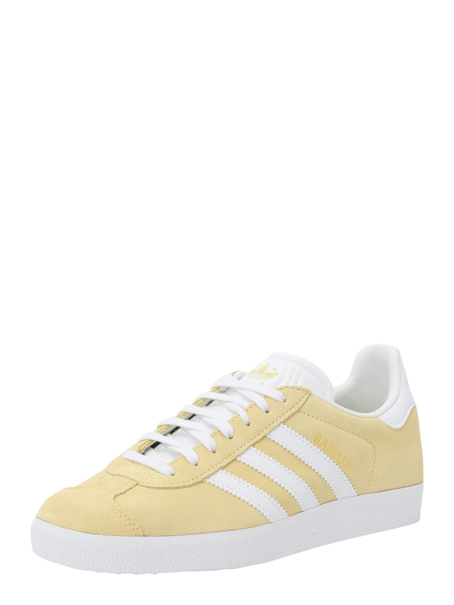 ADIDAS ORIGINALS Sneaker low 'Gazelle' galben deschis / alb - Pled.ro