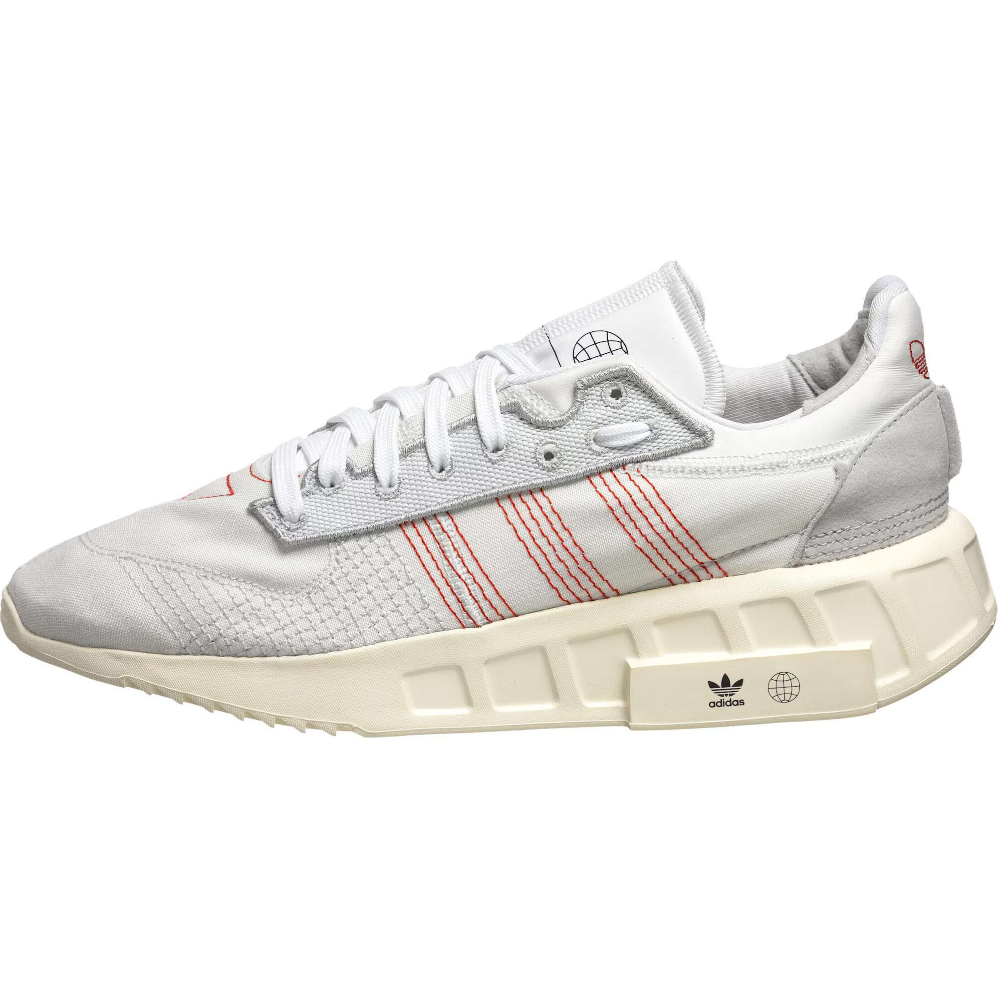 ADIDAS ORIGINALS Sneaker low 'Geodiver' roșu / negru / alb - Pled.ro