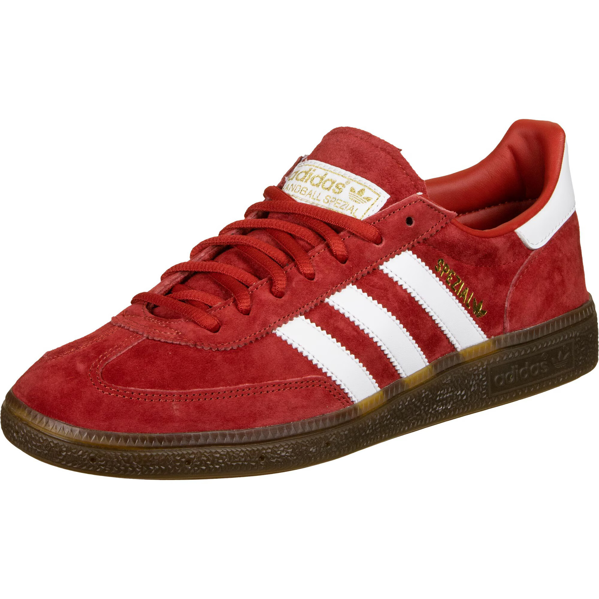 ADIDAS ORIGINALS Sneaker low 'Handball Spezial' roșu / alb - Pled.ro