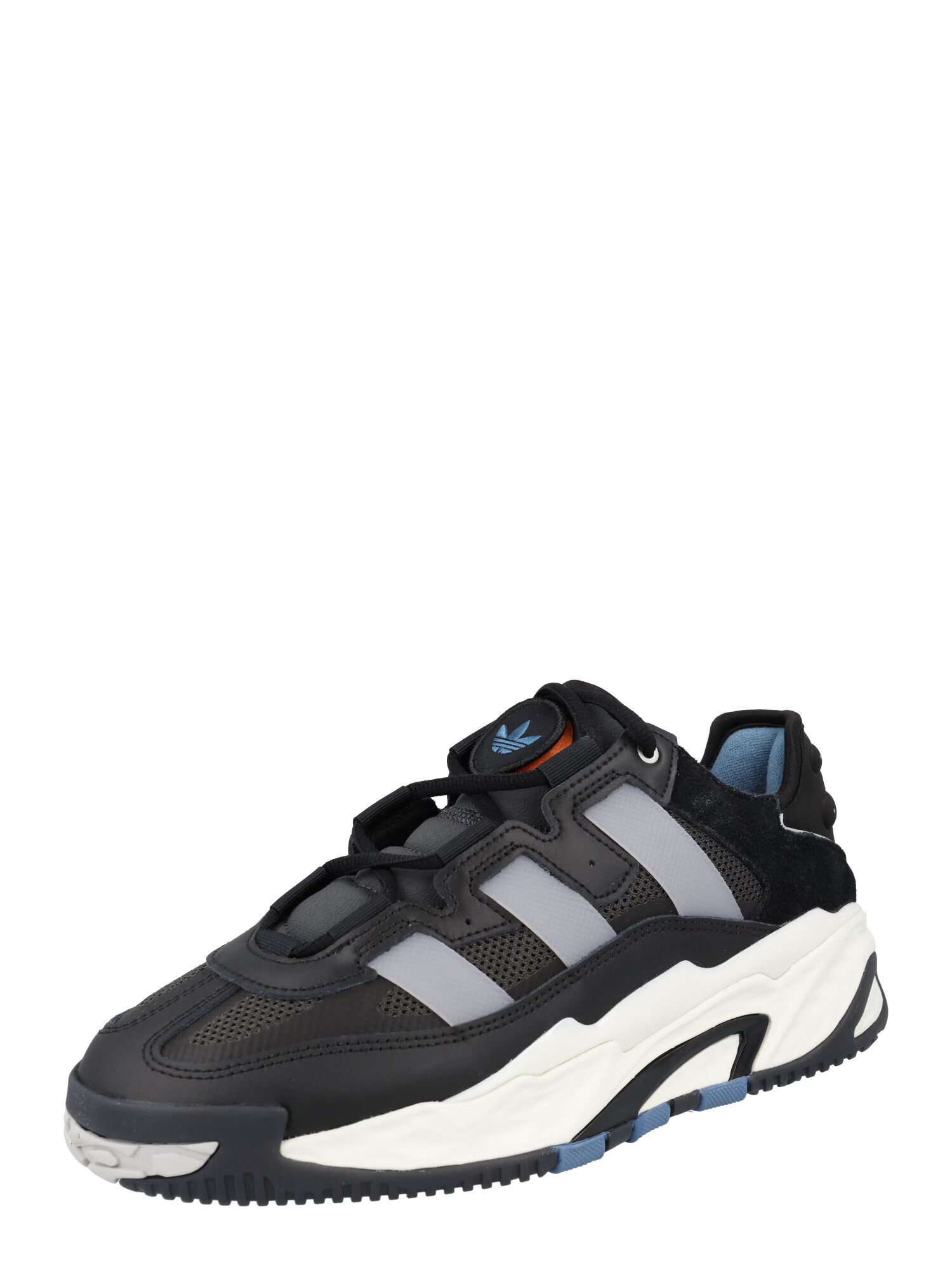 ADIDAS ORIGINALS Sneaker low 'Niteball' gri deschis / negru - Pled.ro