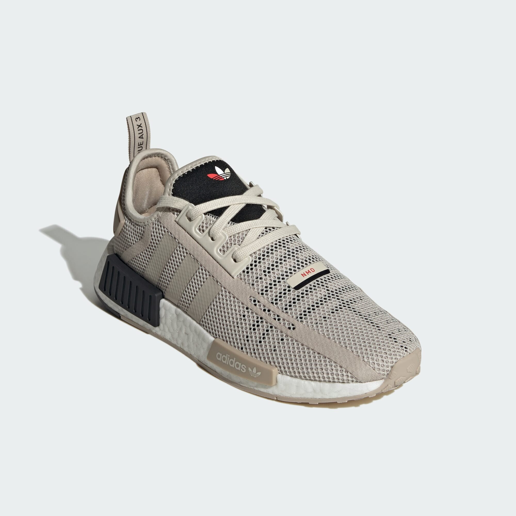 ADIDAS ORIGINALS Sneaker low 'Nmd_R1' bej / negru / alb - Pled.ro