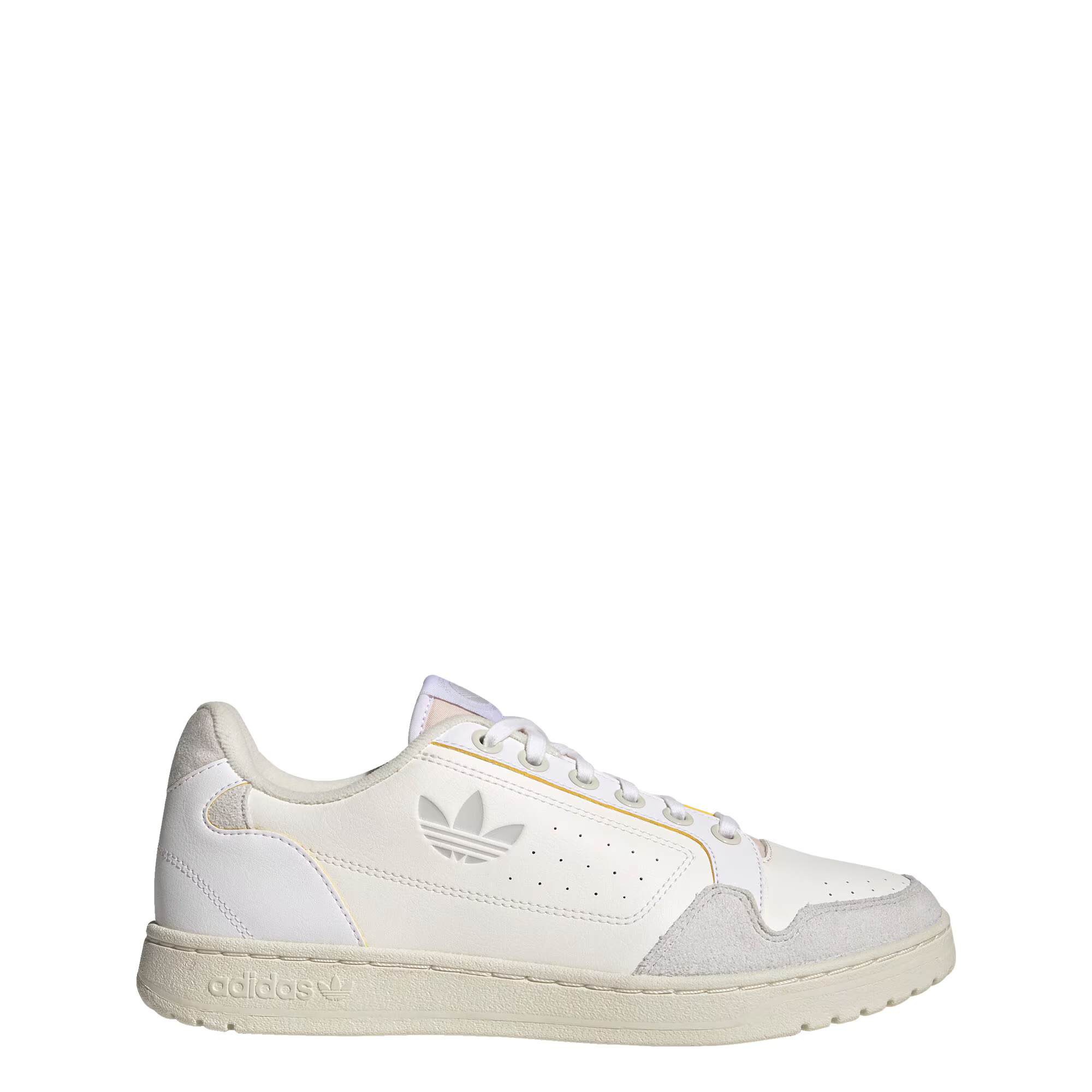 ADIDAS ORIGINALS Sneaker low 'Ny 90' bej deschis / galben / mov pastel / alb - Pled.ro