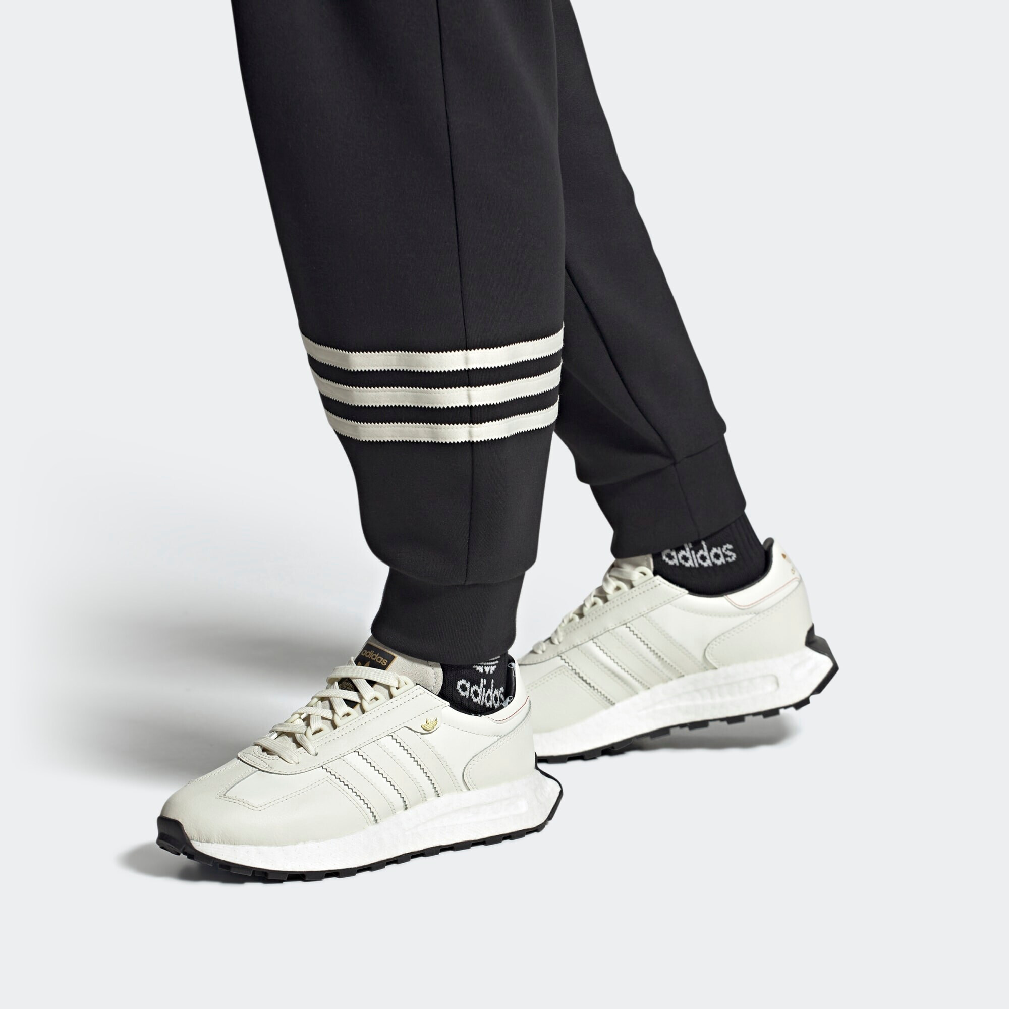 ADIDAS ORIGINALS Sneaker low 'Retropy E5' bej / alb murdar - Pled.ro