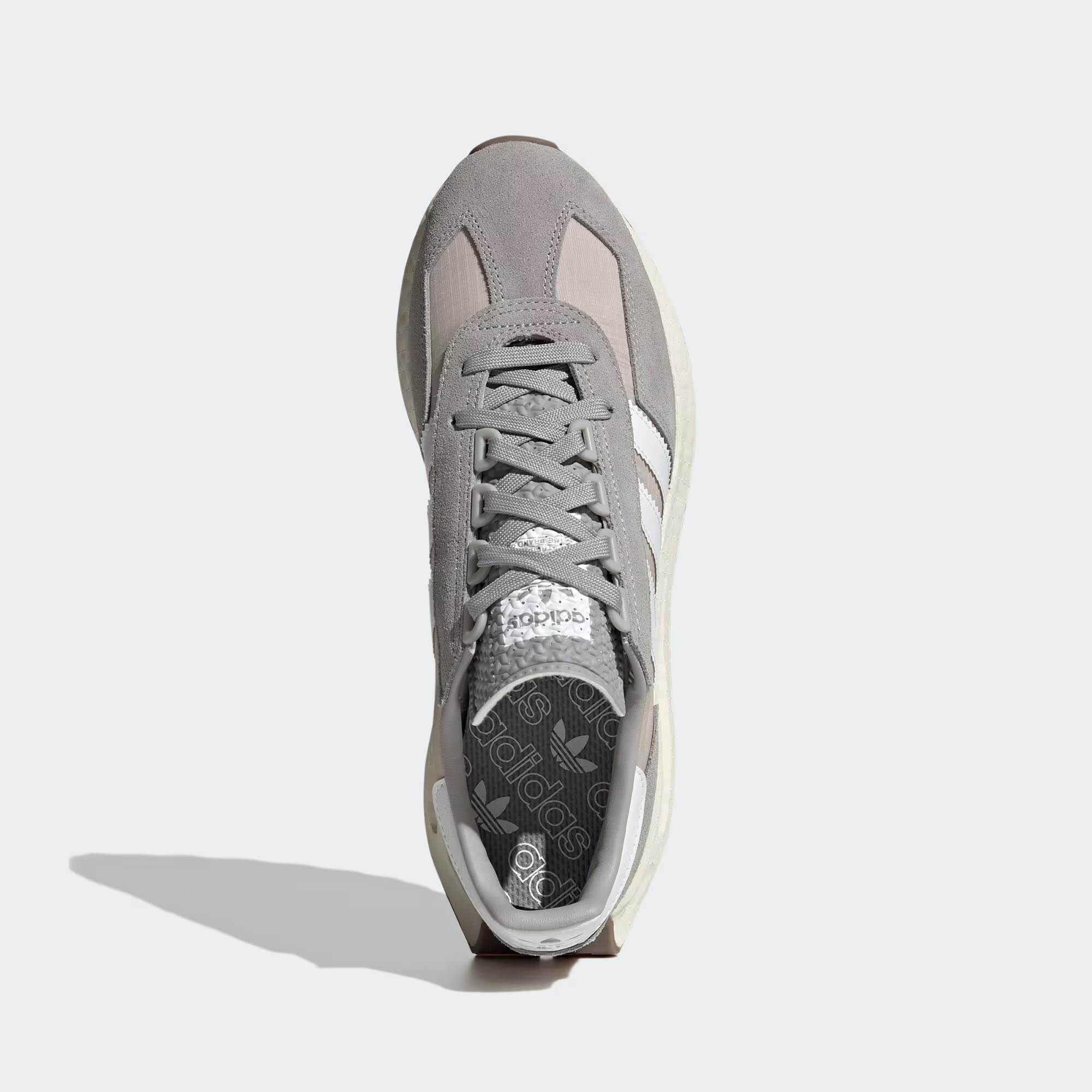 ADIDAS ORIGINALS Sneaker low 'Retropy E5' gri / grej / alb - Pled.ro