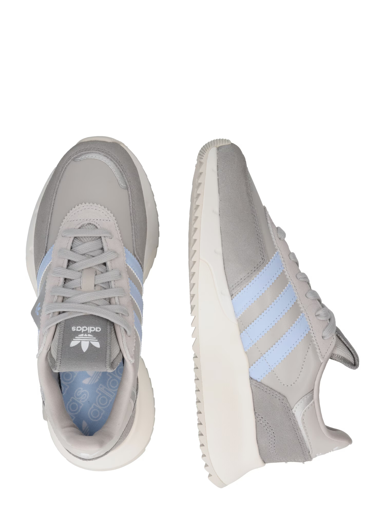 ADIDAS ORIGINALS Sneaker low 'RETROPY F2' albastru deschis / gri / gri deschis - Pled.ro