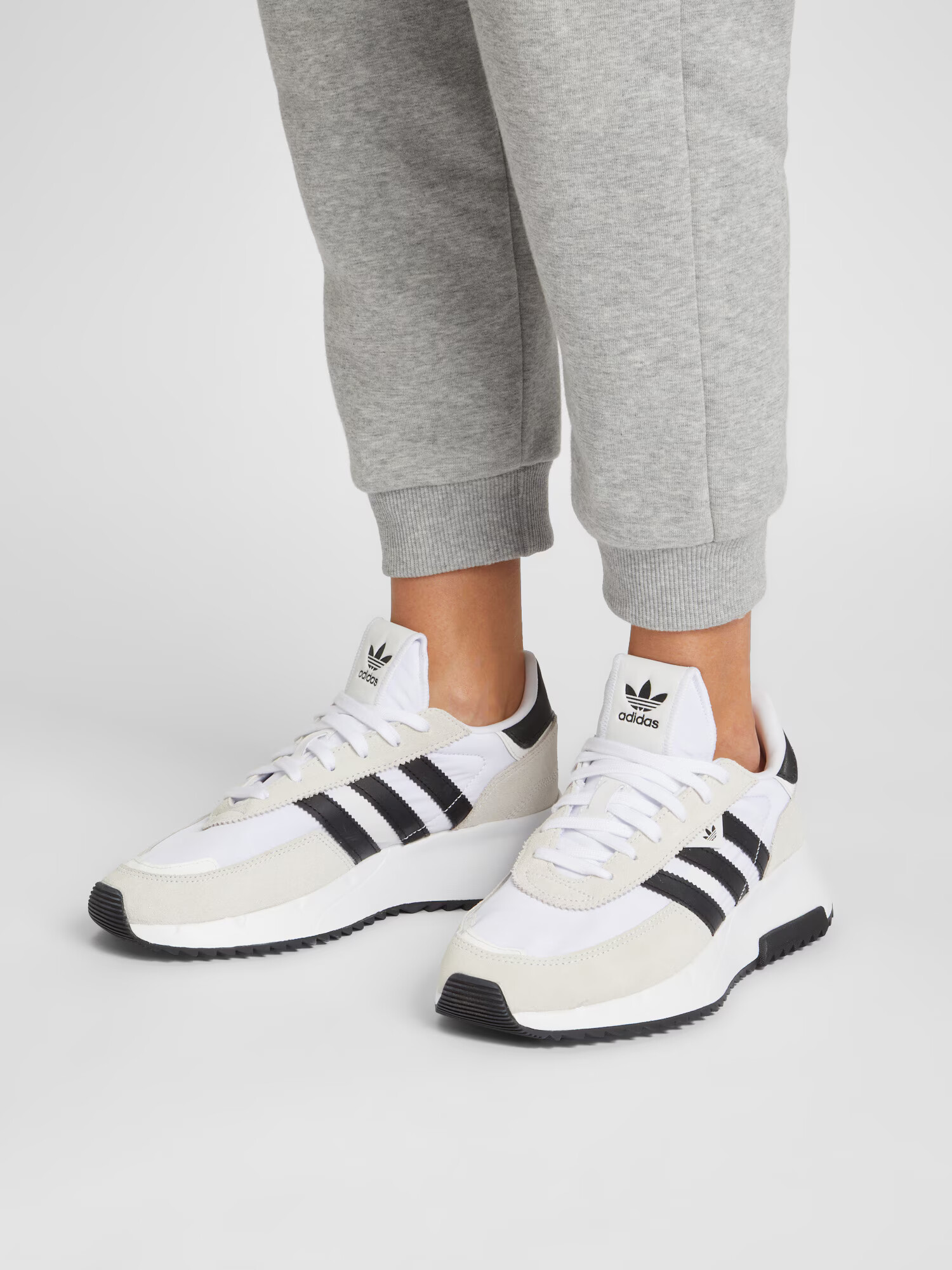 ADIDAS ORIGINALS Sneaker low 'Retropy F2' bej / negru / alb - Pled.ro